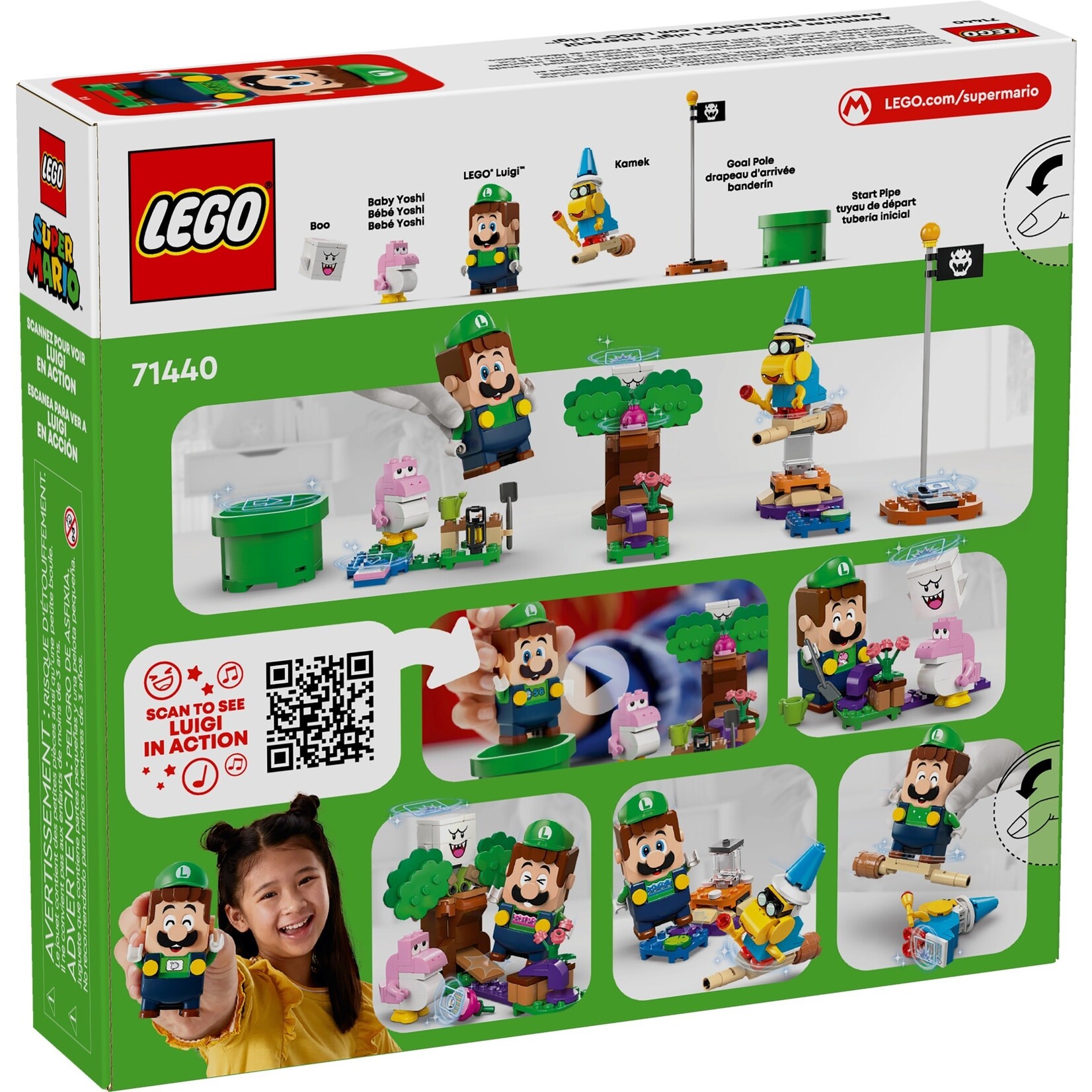 LEGO Avonturen met interactieve LEGO® Luigi™ - 71440