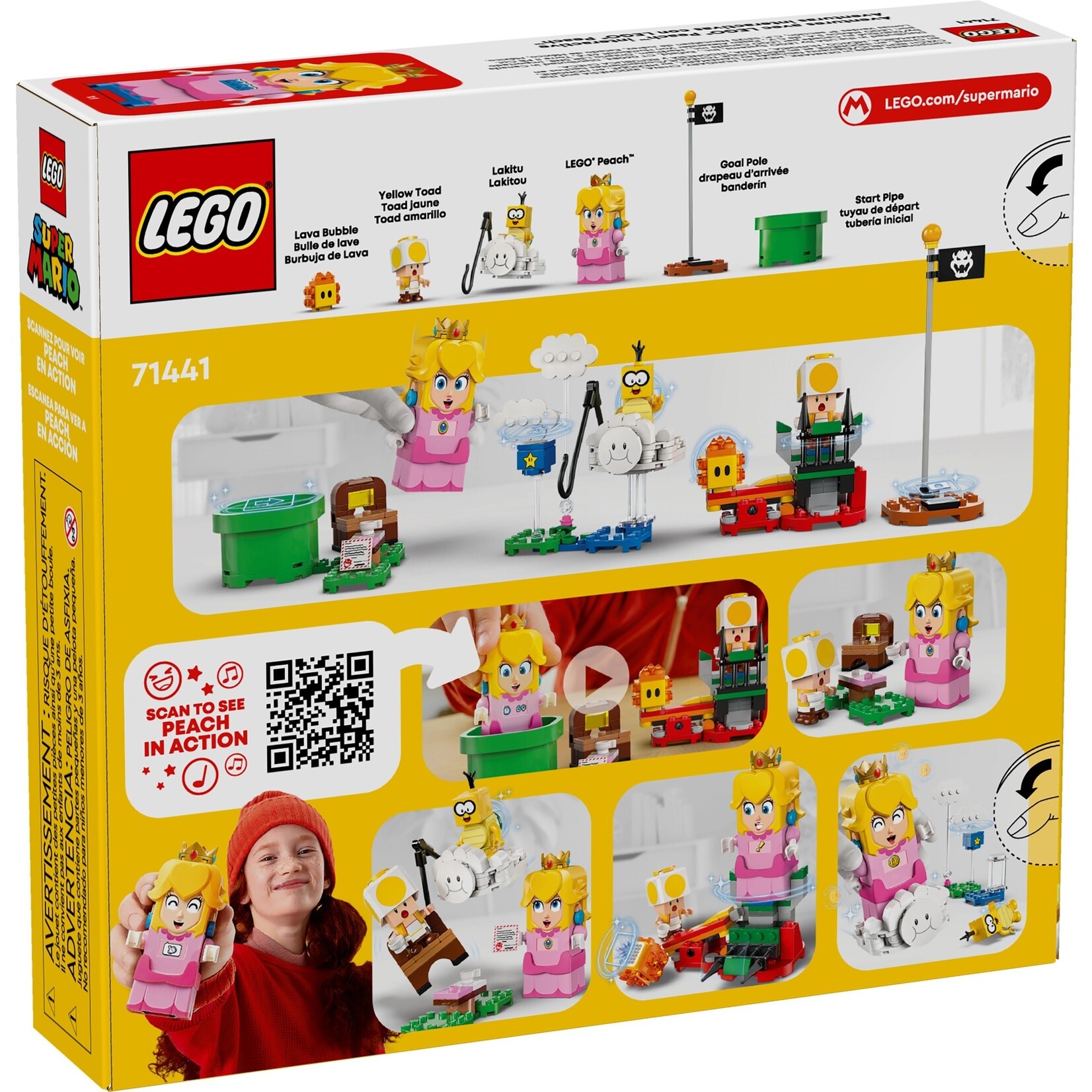 LEGO Avonturen met interactieve LEGO® Peach™ - 71441