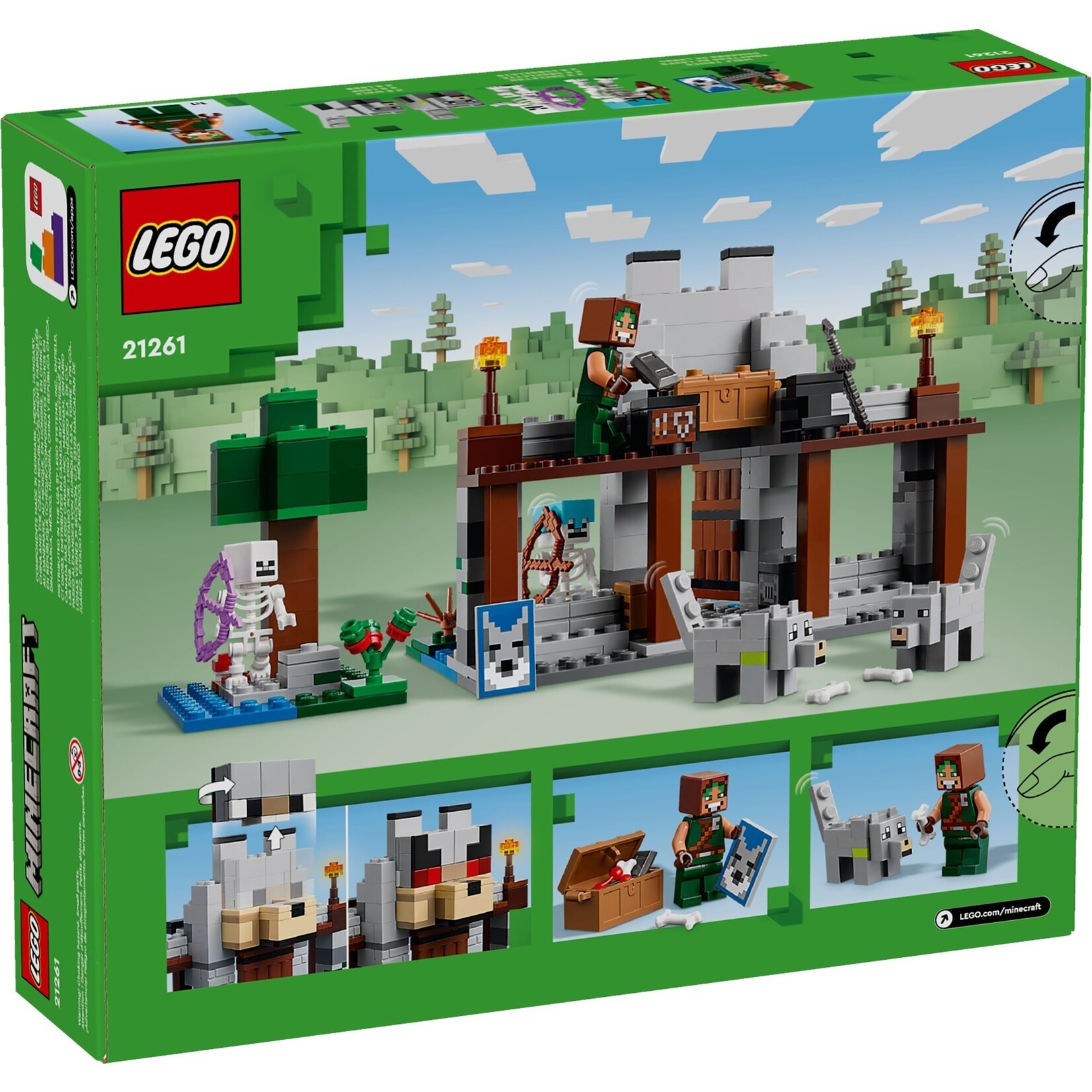 LEGO De wolvenburcht  - 21261