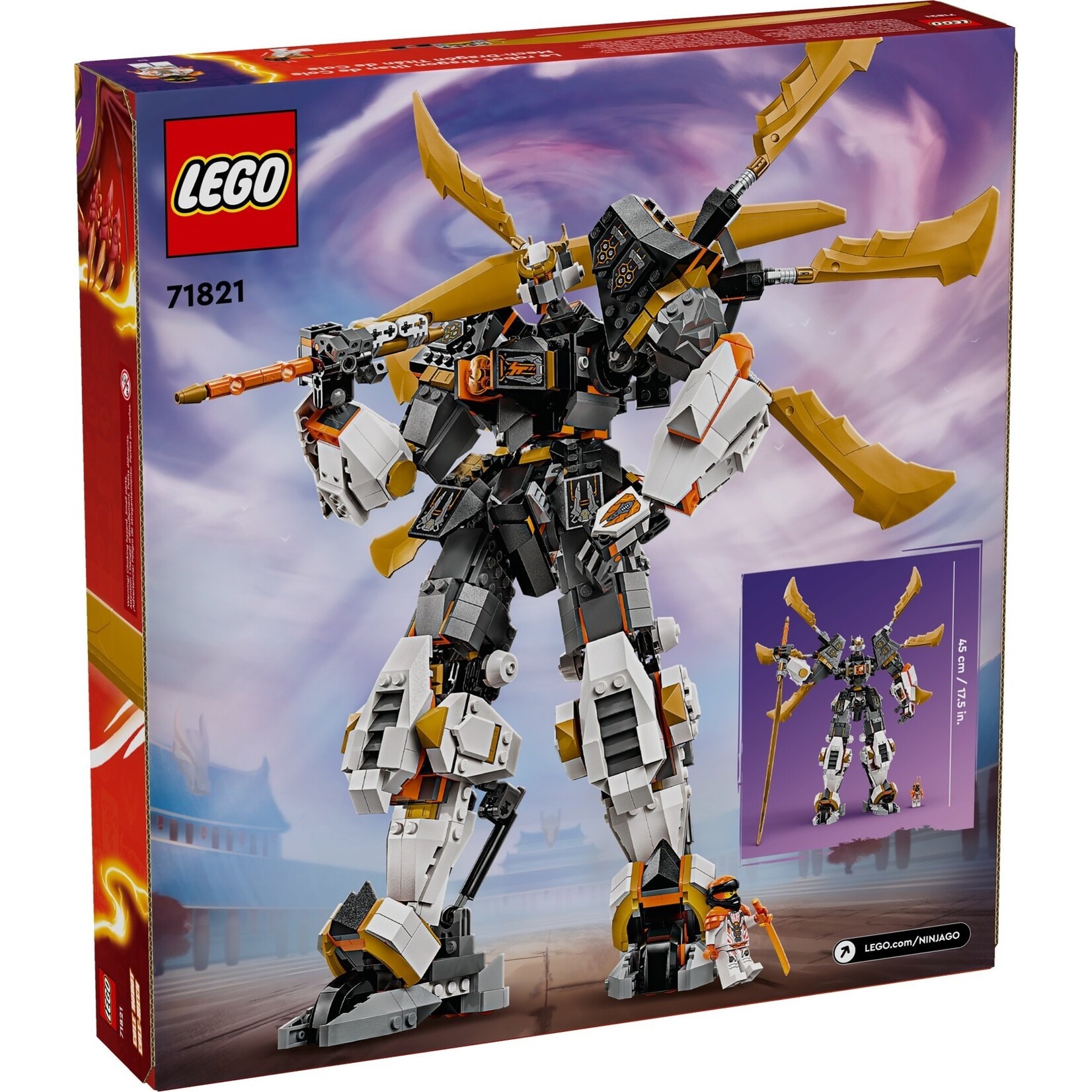 LEGO Cole's reusachtige drakenmecha - 71821