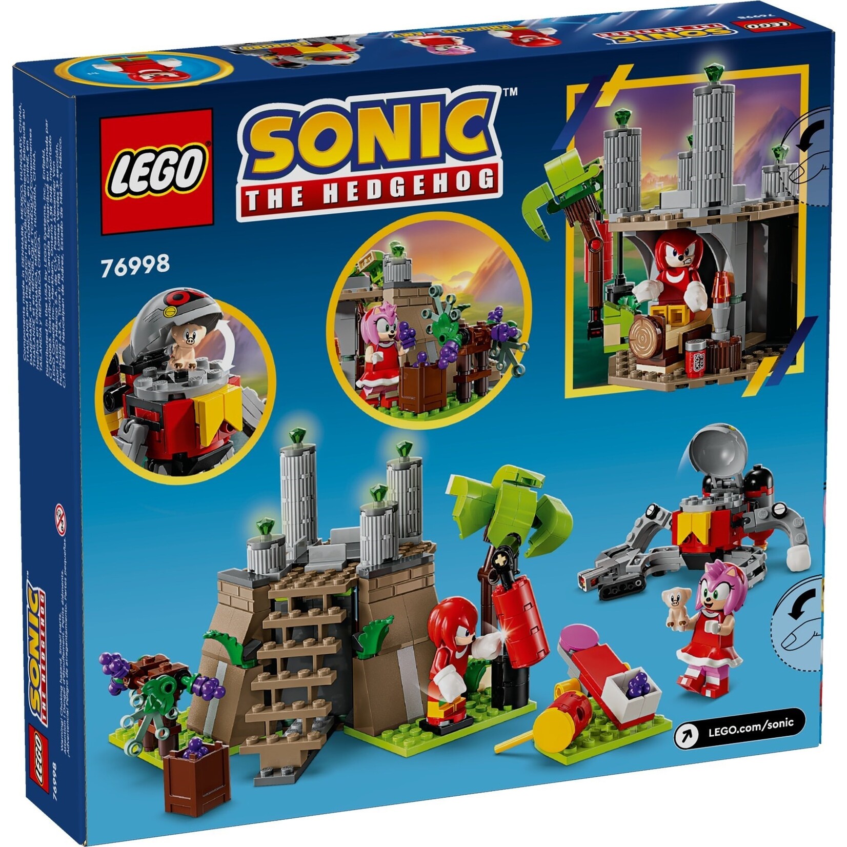 LEGO Knuckles en de Master Emerald tempel - 76998