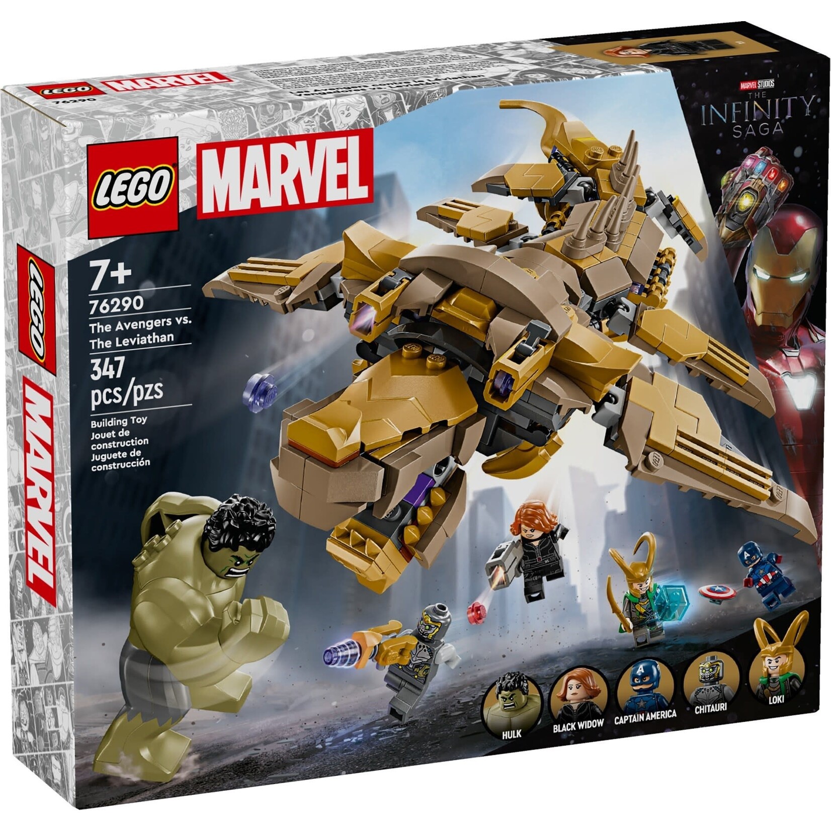 LEGO De Avengers vs. de Leviathan - 76290