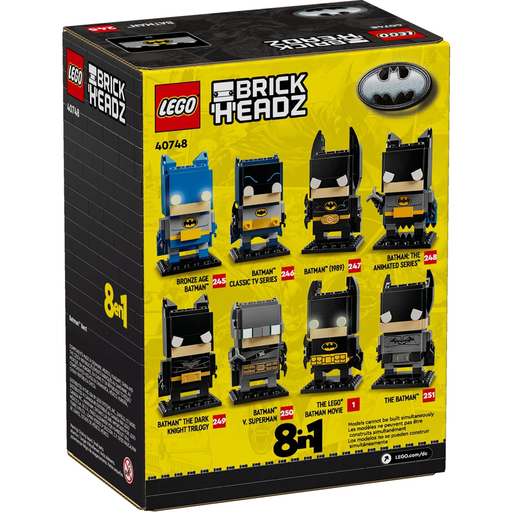 LEGO Batman 8-in-1 figuur - 40748