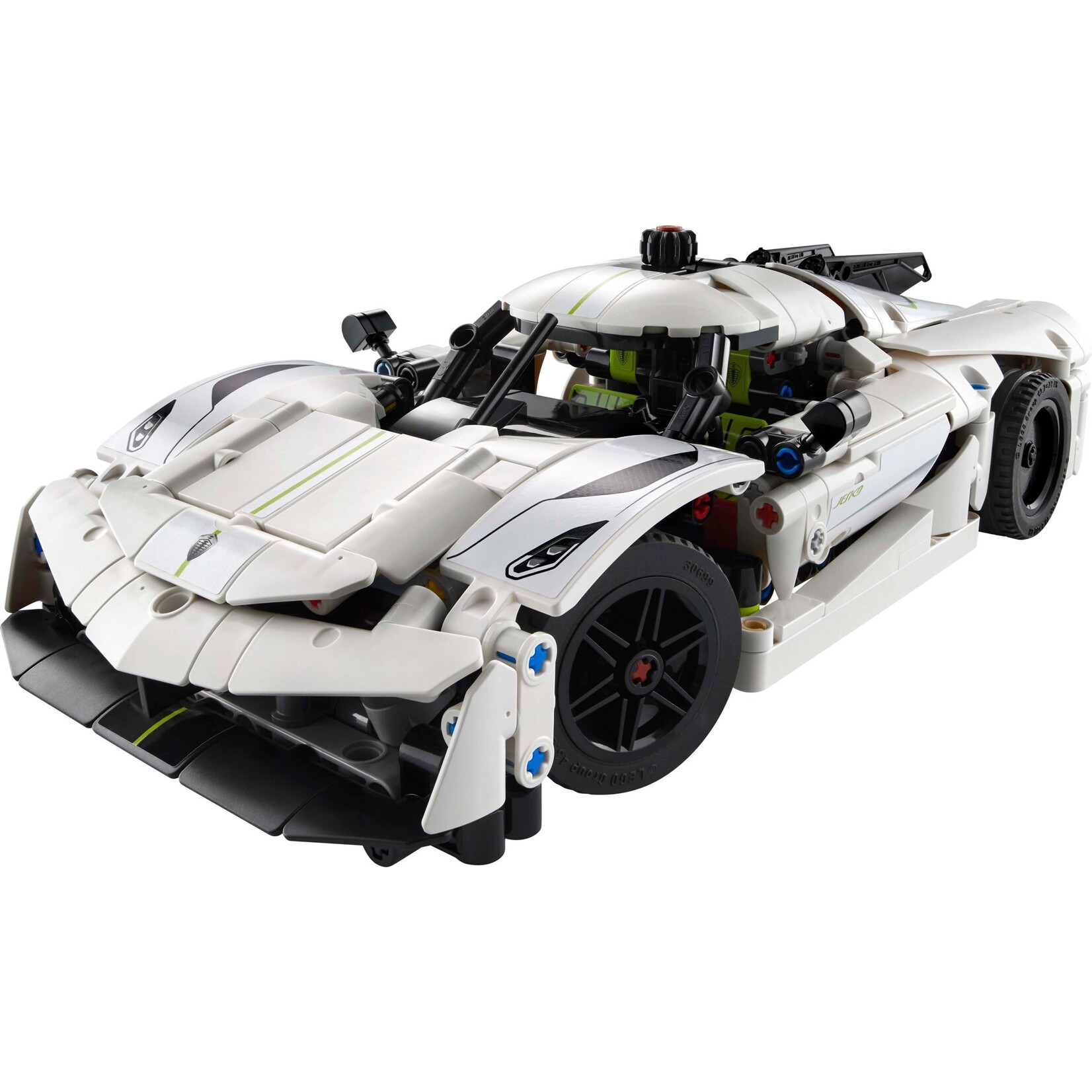 LEGO Konigsegg Jesko Absolut witte hypercar - 42184