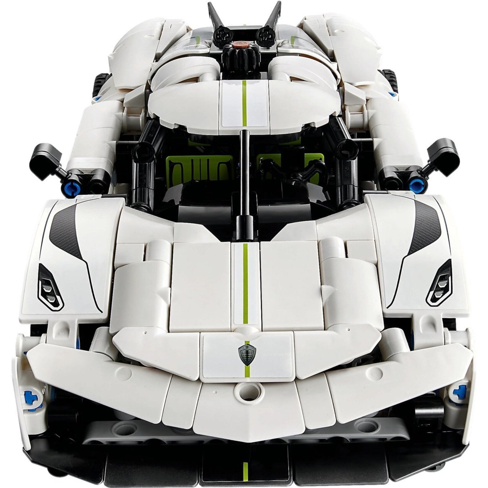 LEGO Konigsegg Jesko Absolut witte hypercar - 42184