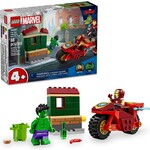 LEGO Iron man met motor en de Hulk - 76287