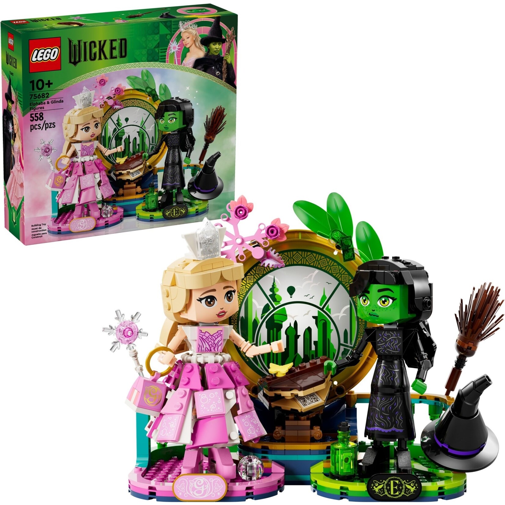 LEGO Elphaba en Glinda figuren - 75682