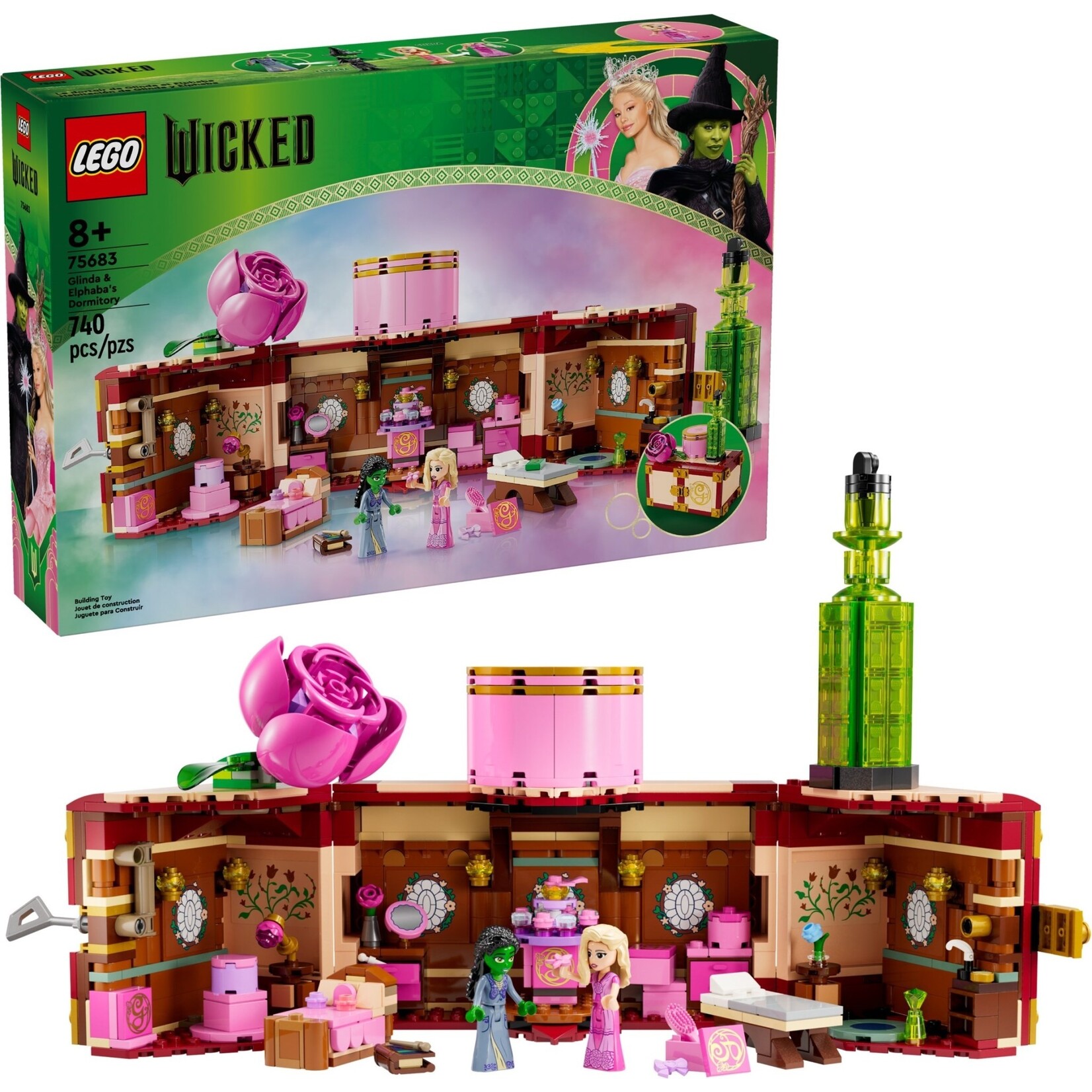 LEGO Glinda en Elphaba's slaapzaal - 75683