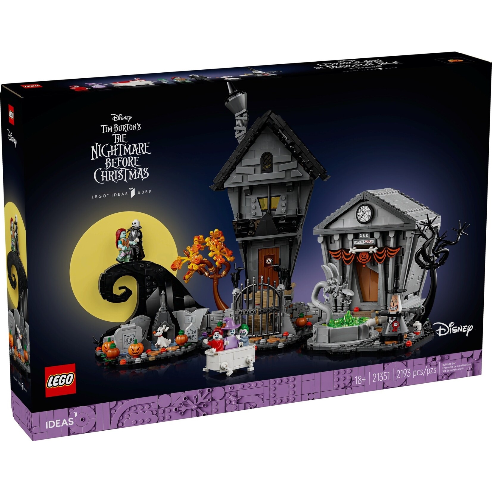 LEGO Tim Burton's The Nightmare Before Christmas - 21351