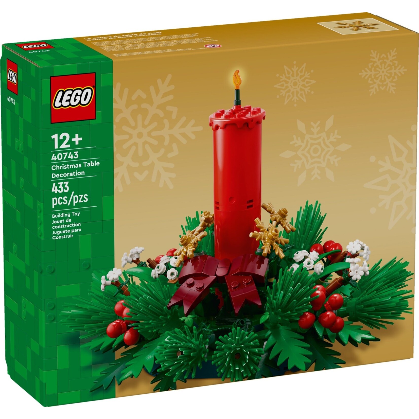 LEGO Kersttafeldecoratie - 40743