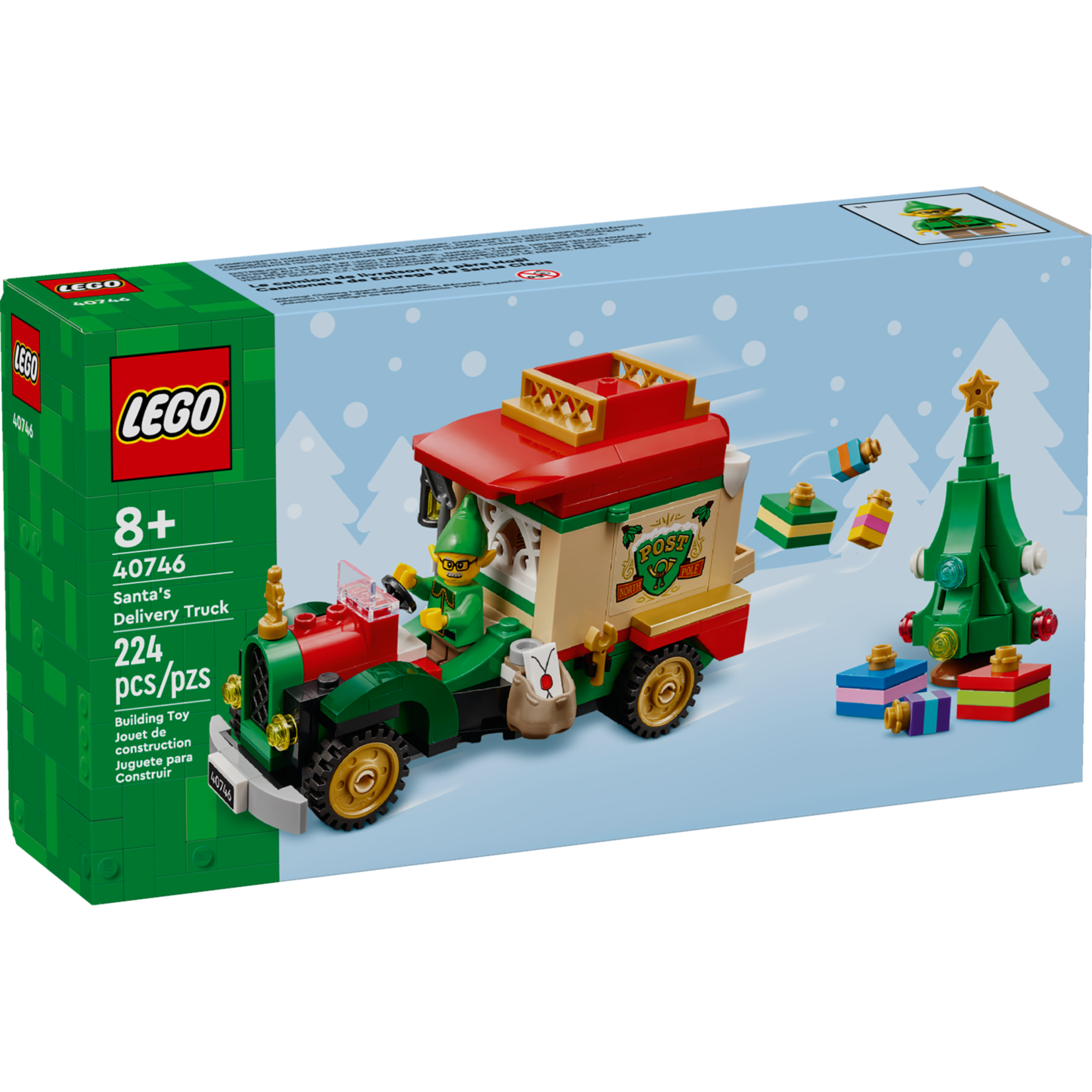 LEGO Bezorgtruck van de Kerstman - 40746