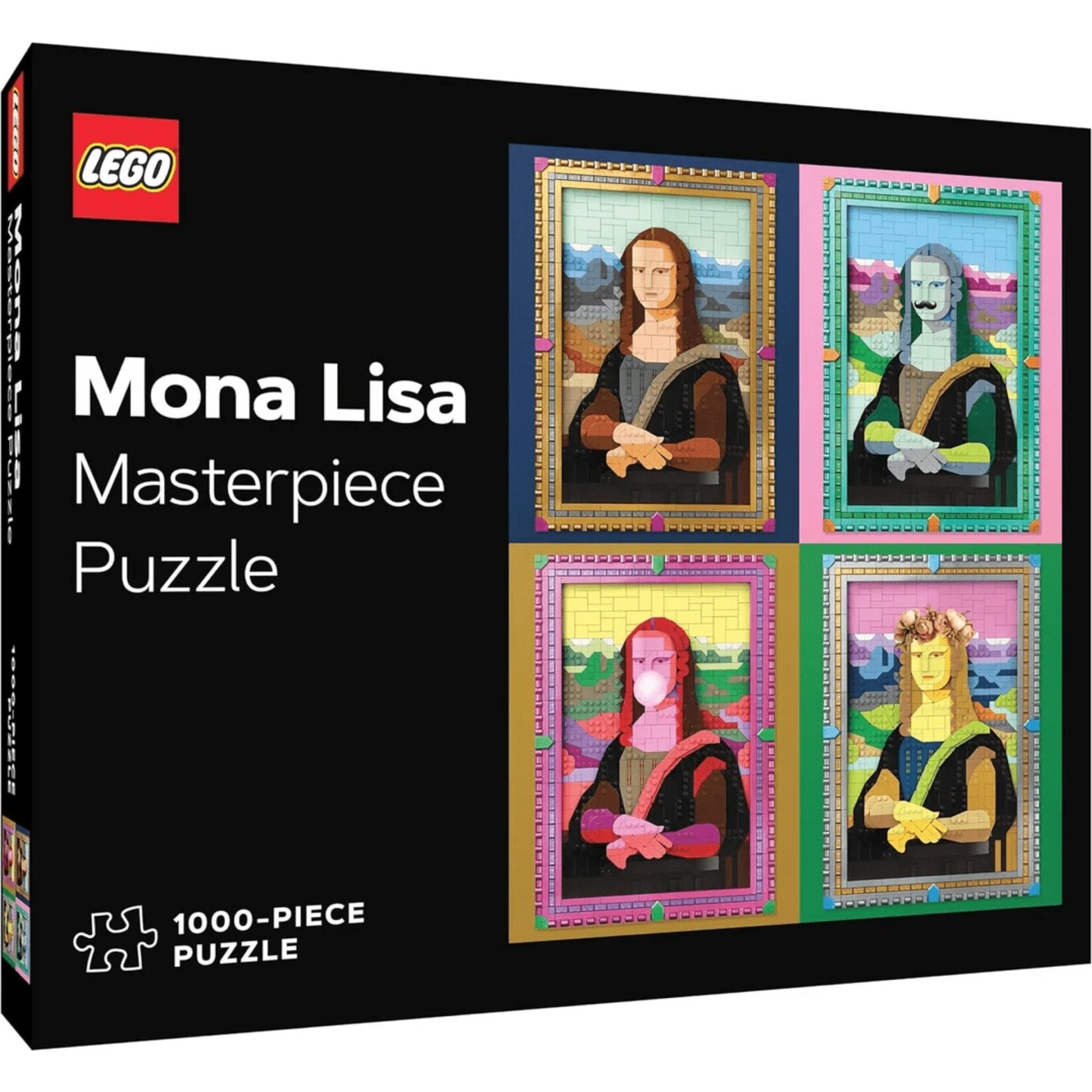 LEGO Masterpiece Puzzle: Mona Lisa puzzel van 1000 stukjes - 5008976