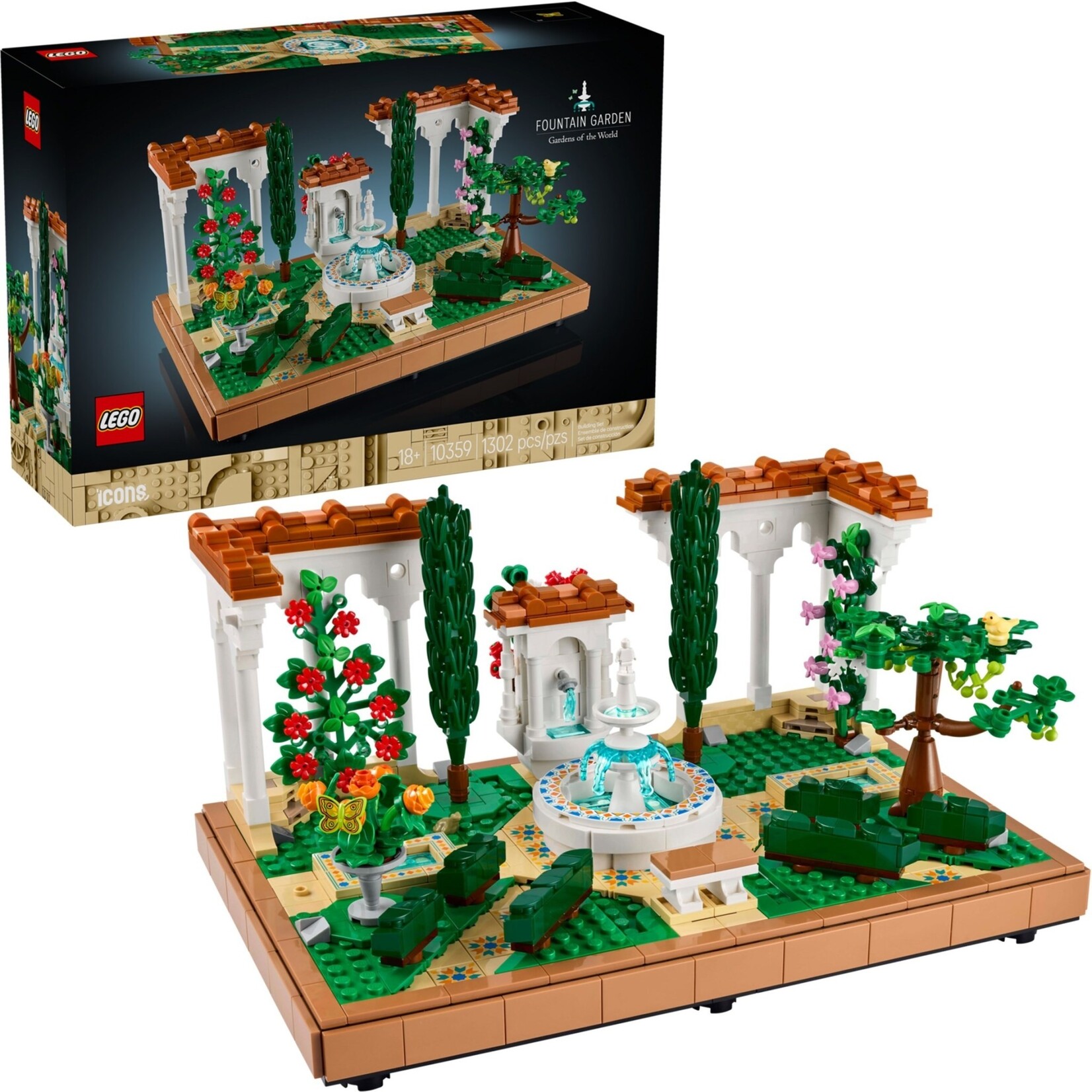 LEGO Tuin met fontein - 10359