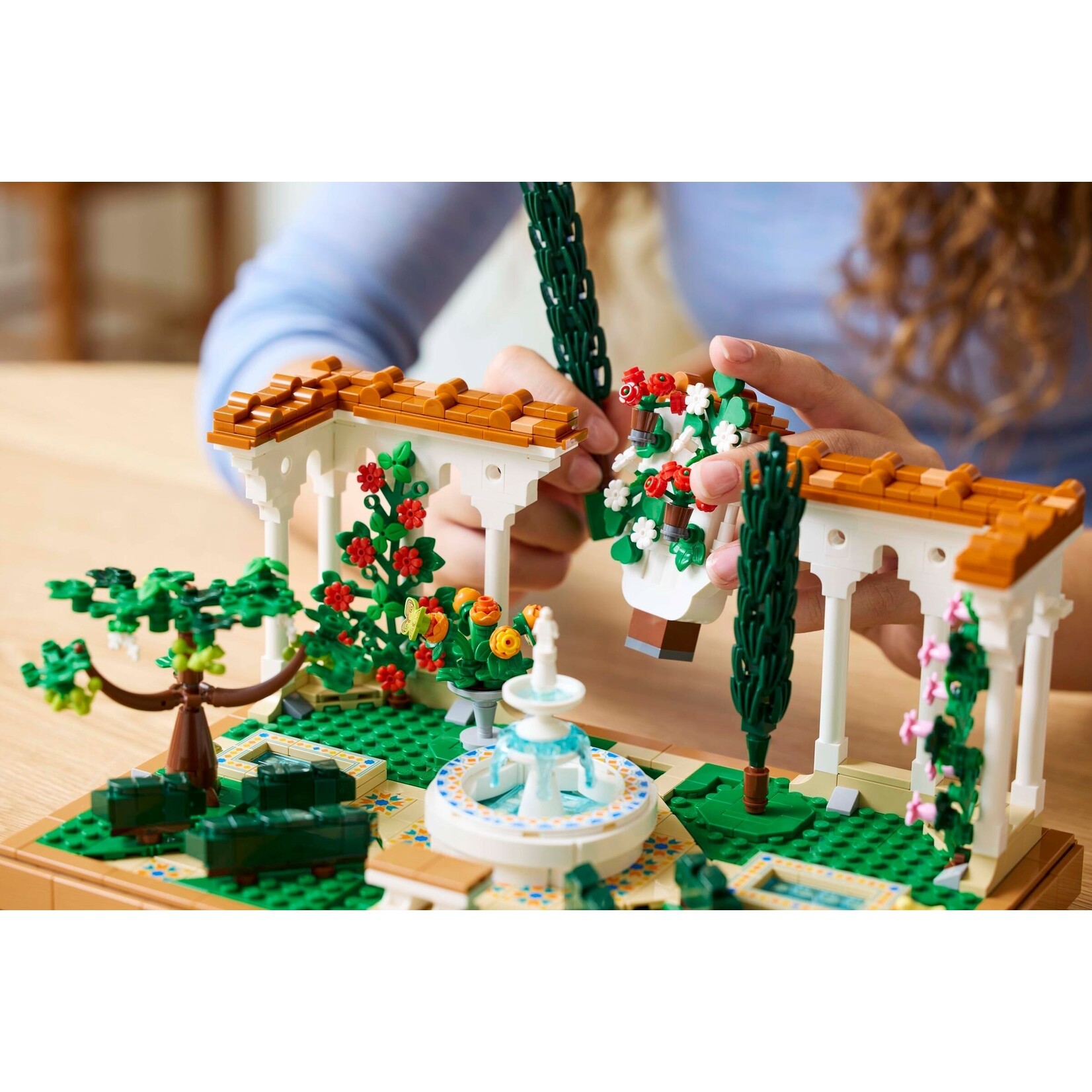 LEGO Tuin met fontein - 10359