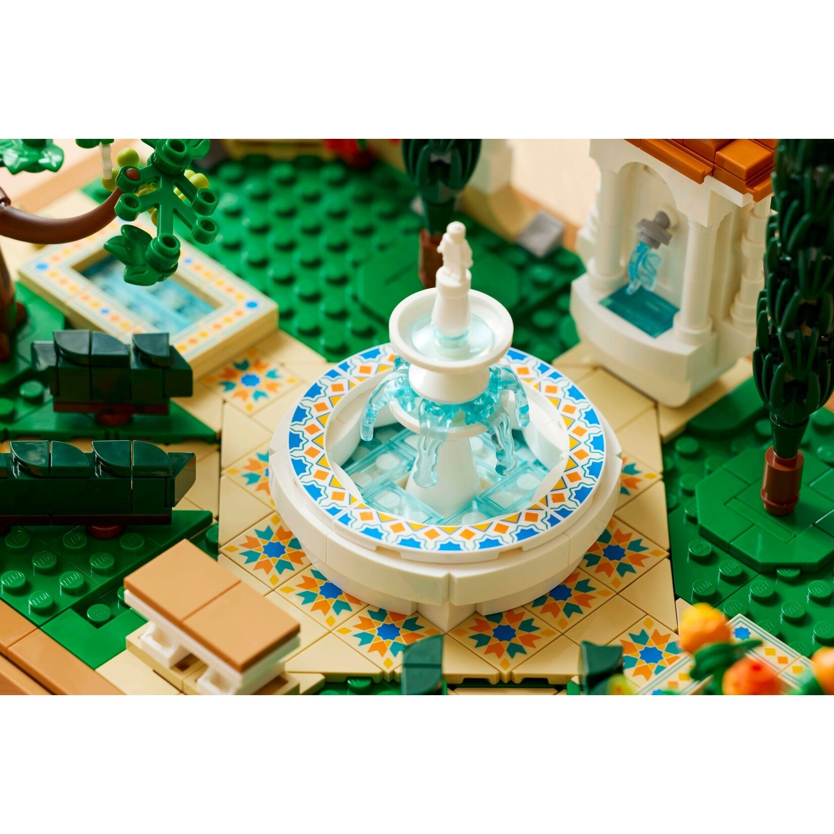 LEGO Tuin met fontein - 10359