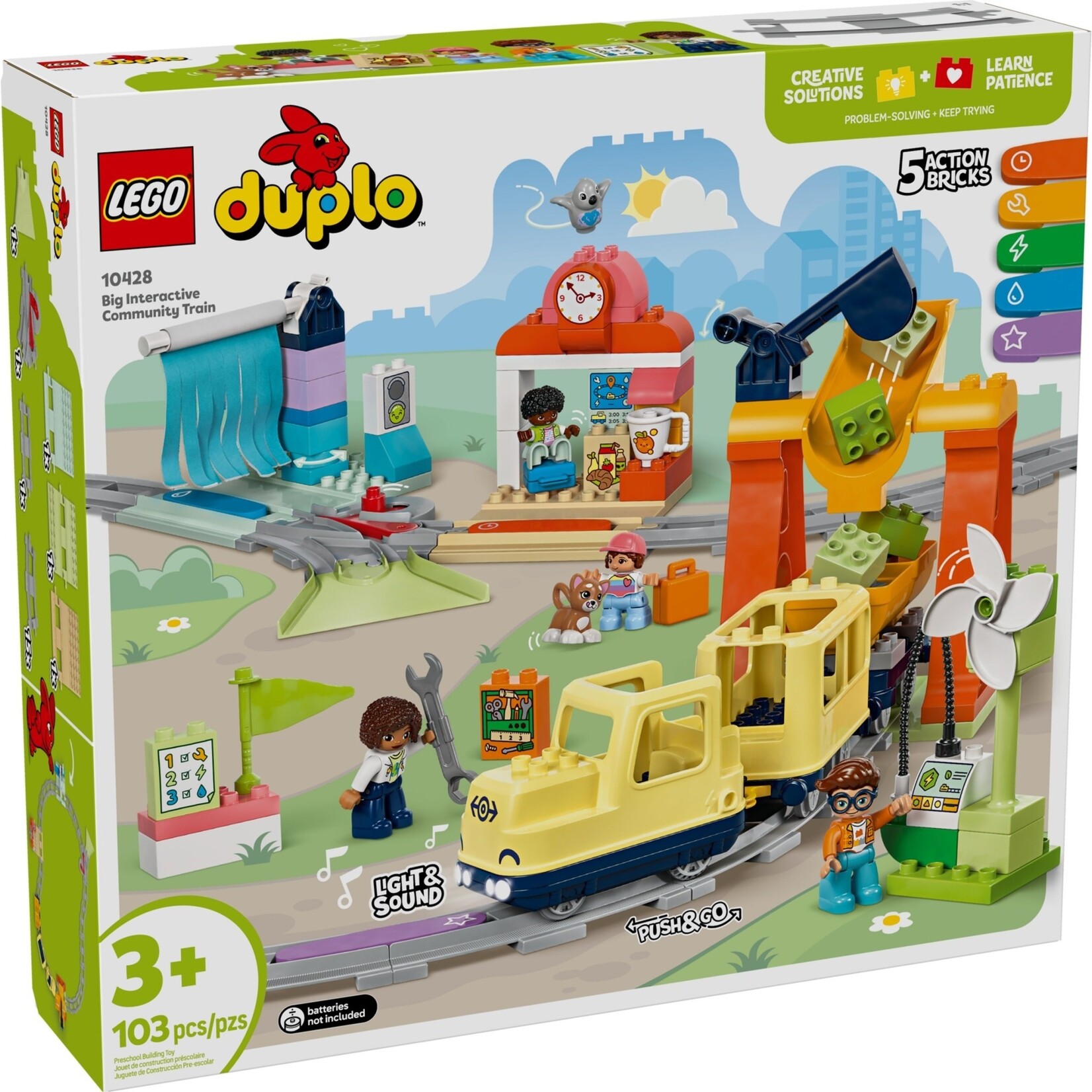 LEGO Grote interactieve buurttrein - 10428