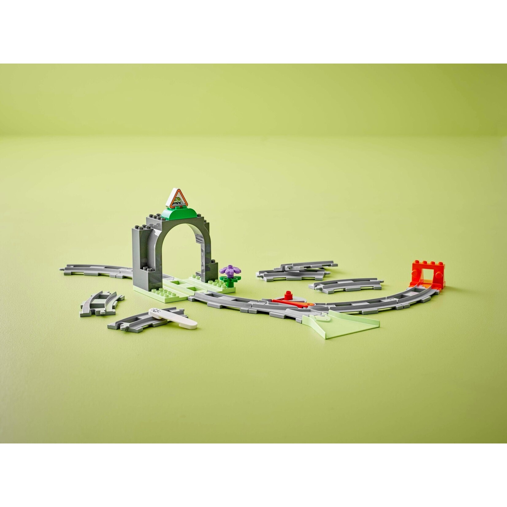 LEGO Treintunnel en rails uitbreidingsset - 10425