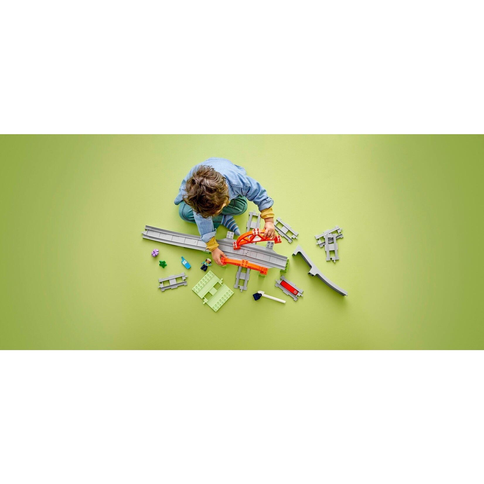 LEGO Treinbrug en rails uitbreidingsset - 10426
