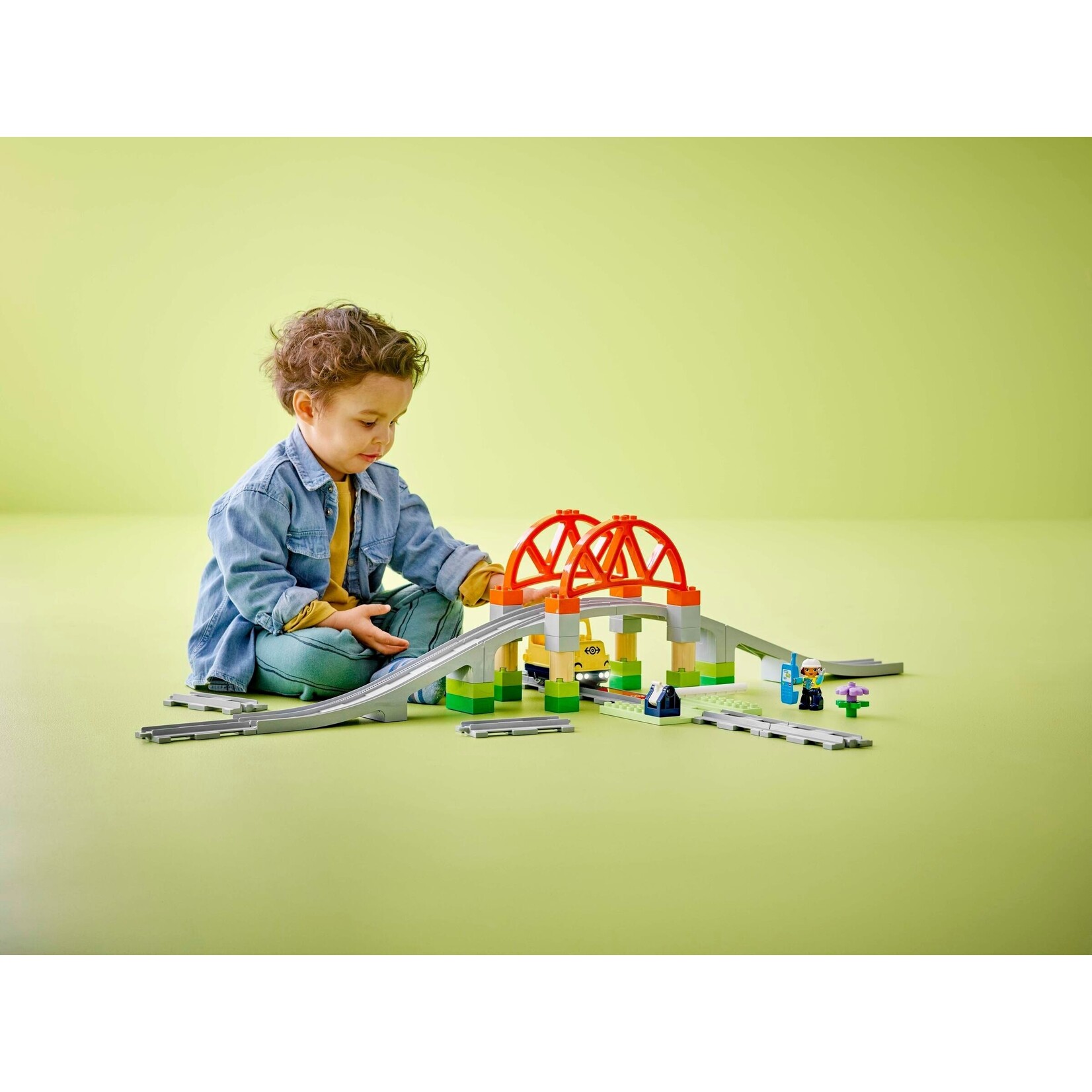 LEGO Treinbrug en rails uitbreidingsset - 10426