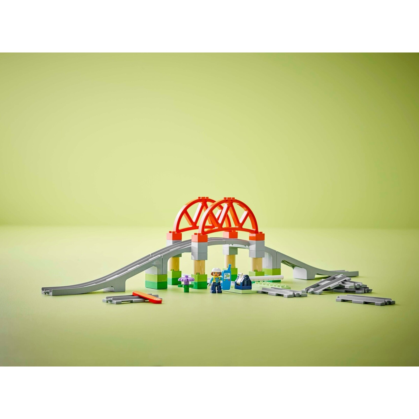 LEGO Treinbrug en rails uitbreidingsset - 10426