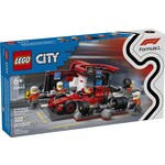 LEGO F1® pitstop en pitcrew met Ferrari auto - 60443