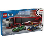 LEGO F1® truck met RB20 en AMR24 F1® auto's - 60445