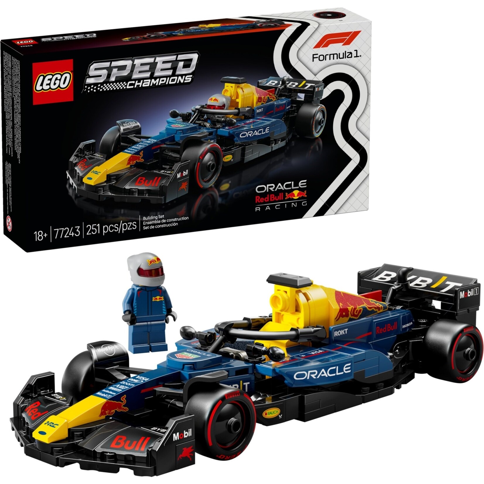 LEGO Oracle Red Bull Racing RB20 F1® racewagen - 77243
