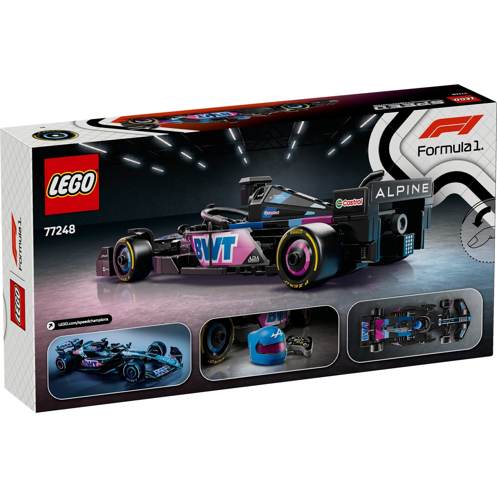 LEGO BWT Alpine F1® Team A524 racewagen - 77248