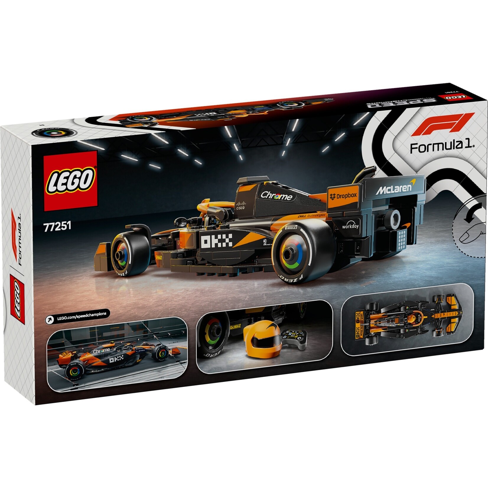 LEGO McLaren F1® Team MCL38 racewagen - 77251