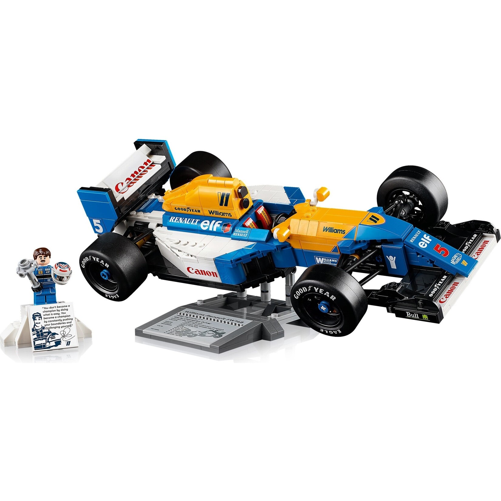 LEGO Williams Racing FW14B en Nigel Mansell - 10353