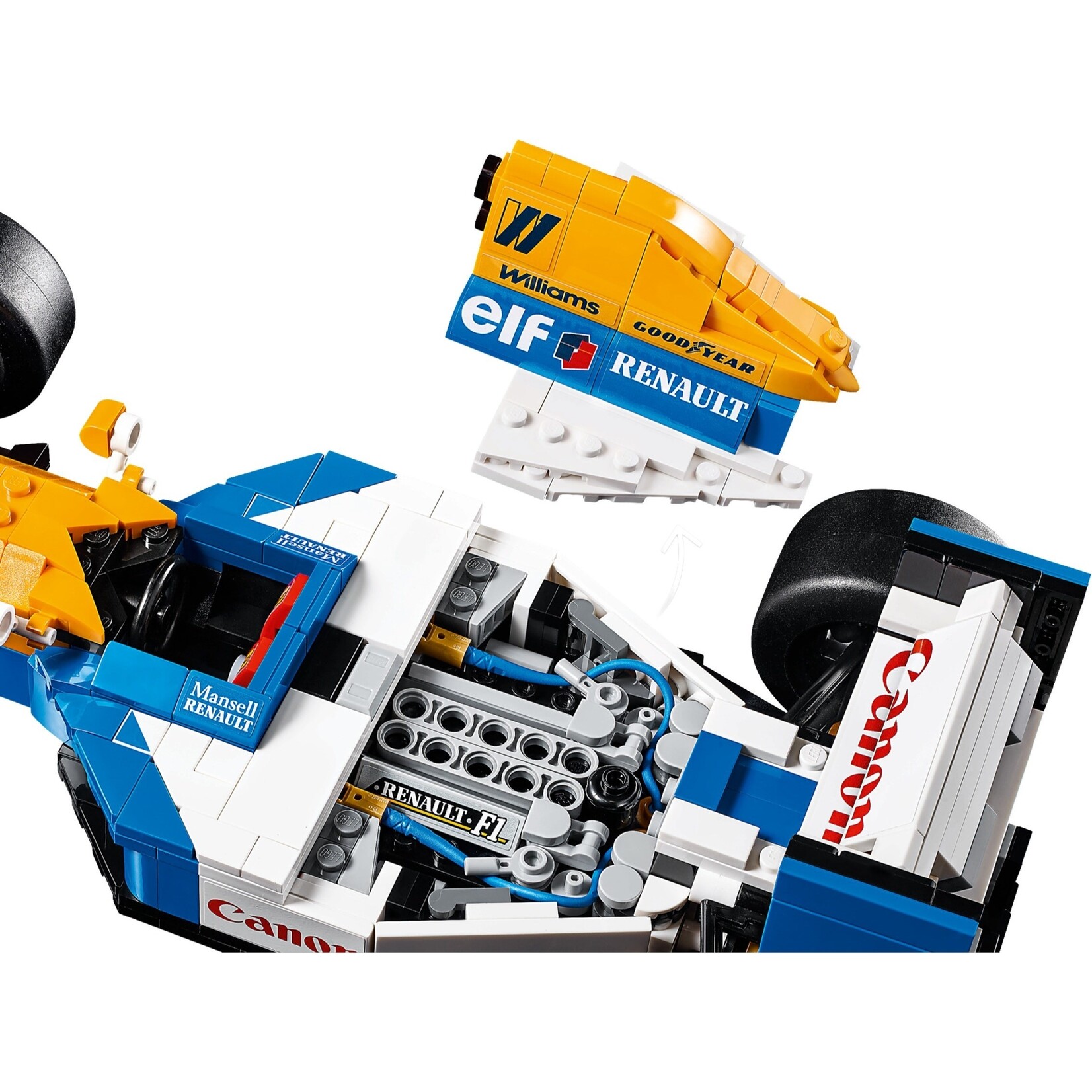 LEGO Williams Racing FW14B en Nigel Mansell - 10353