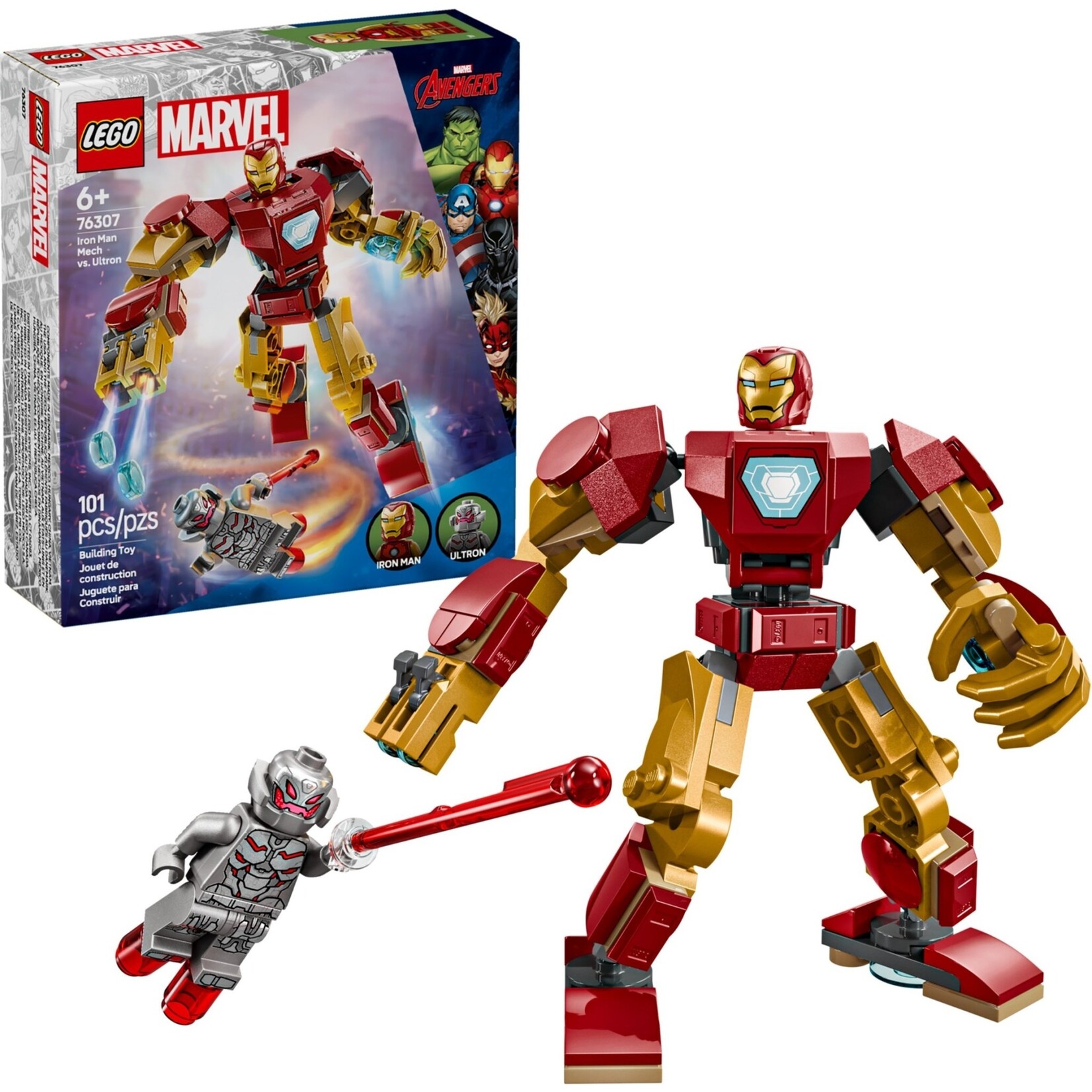 LEGO Iron Man Mech vs. Ultron - 76307