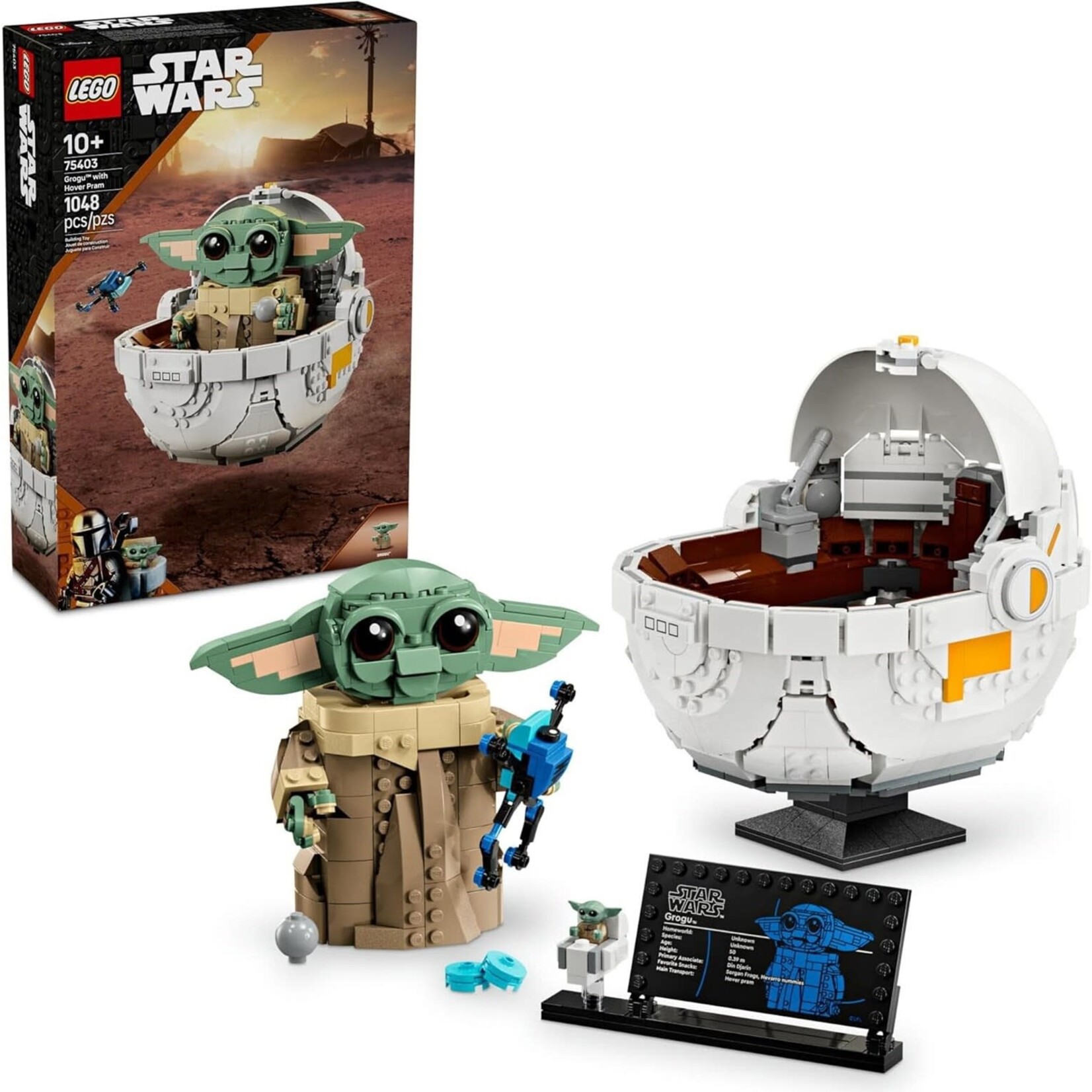 LEGO Grogu™ met zweefkinderwagen - 75403