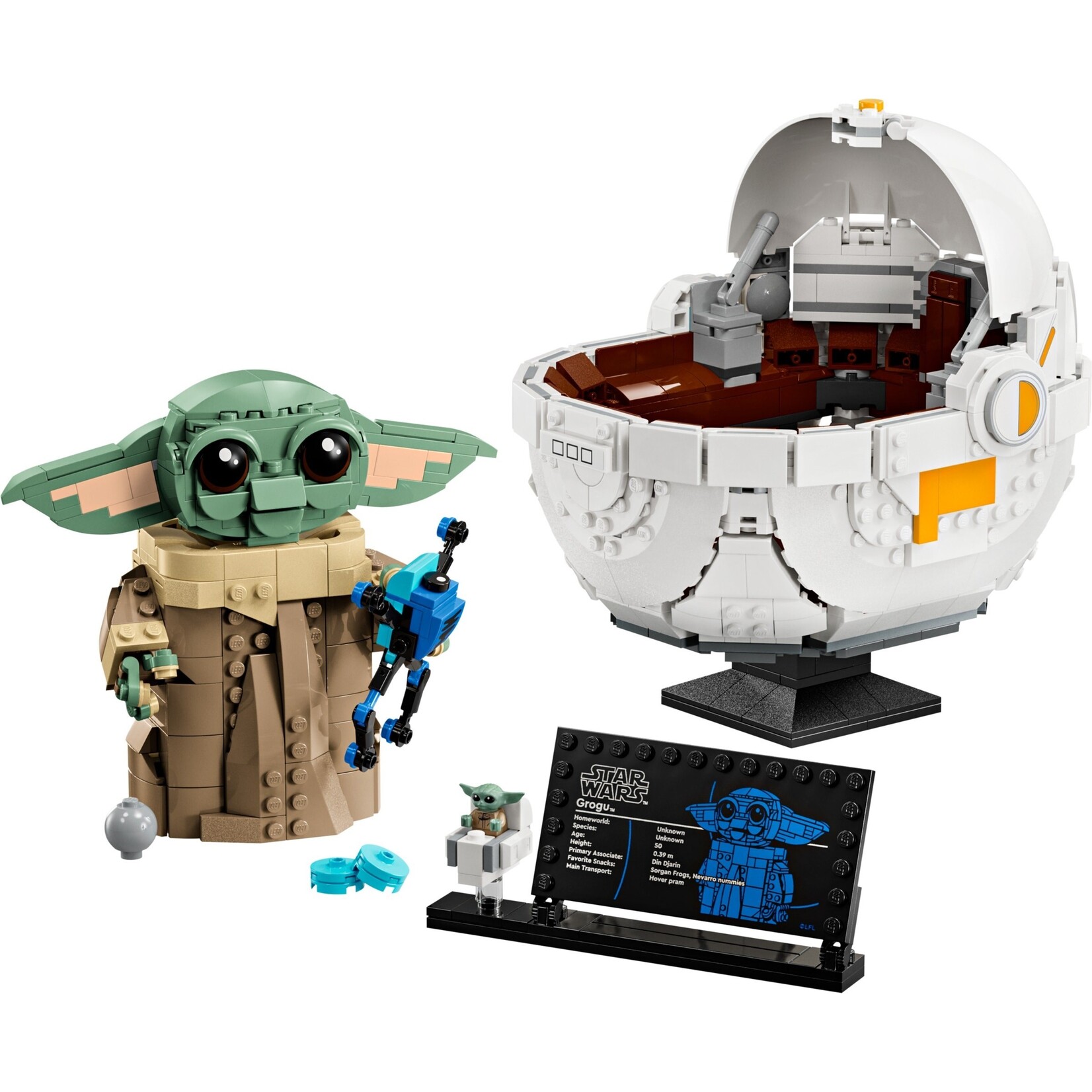 LEGO Grogu™ met zweefkinderwagen - 75403
