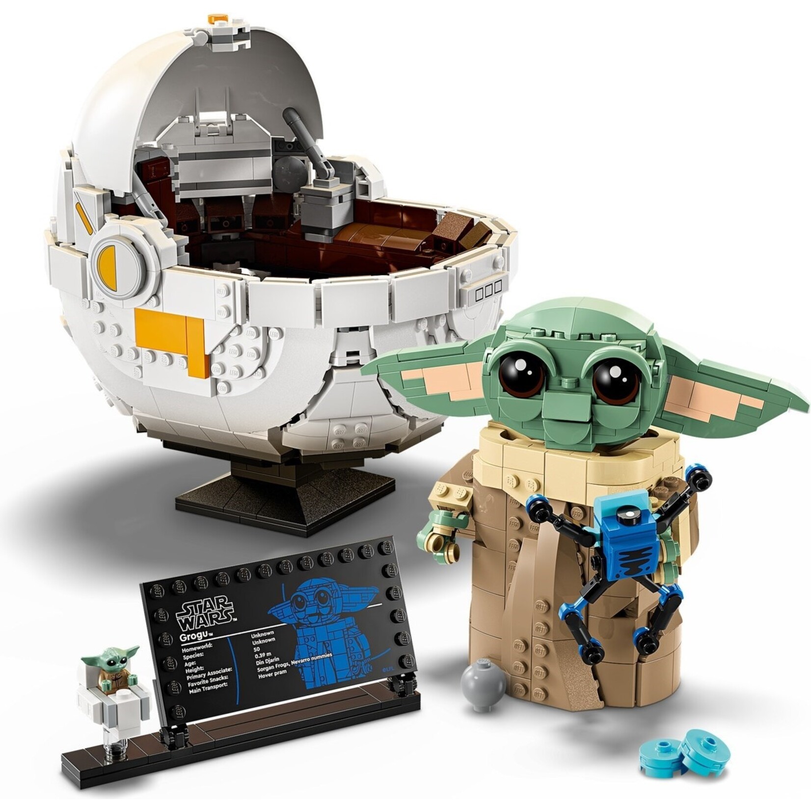 LEGO Grogu™ met zweefkinderwagen - 75403