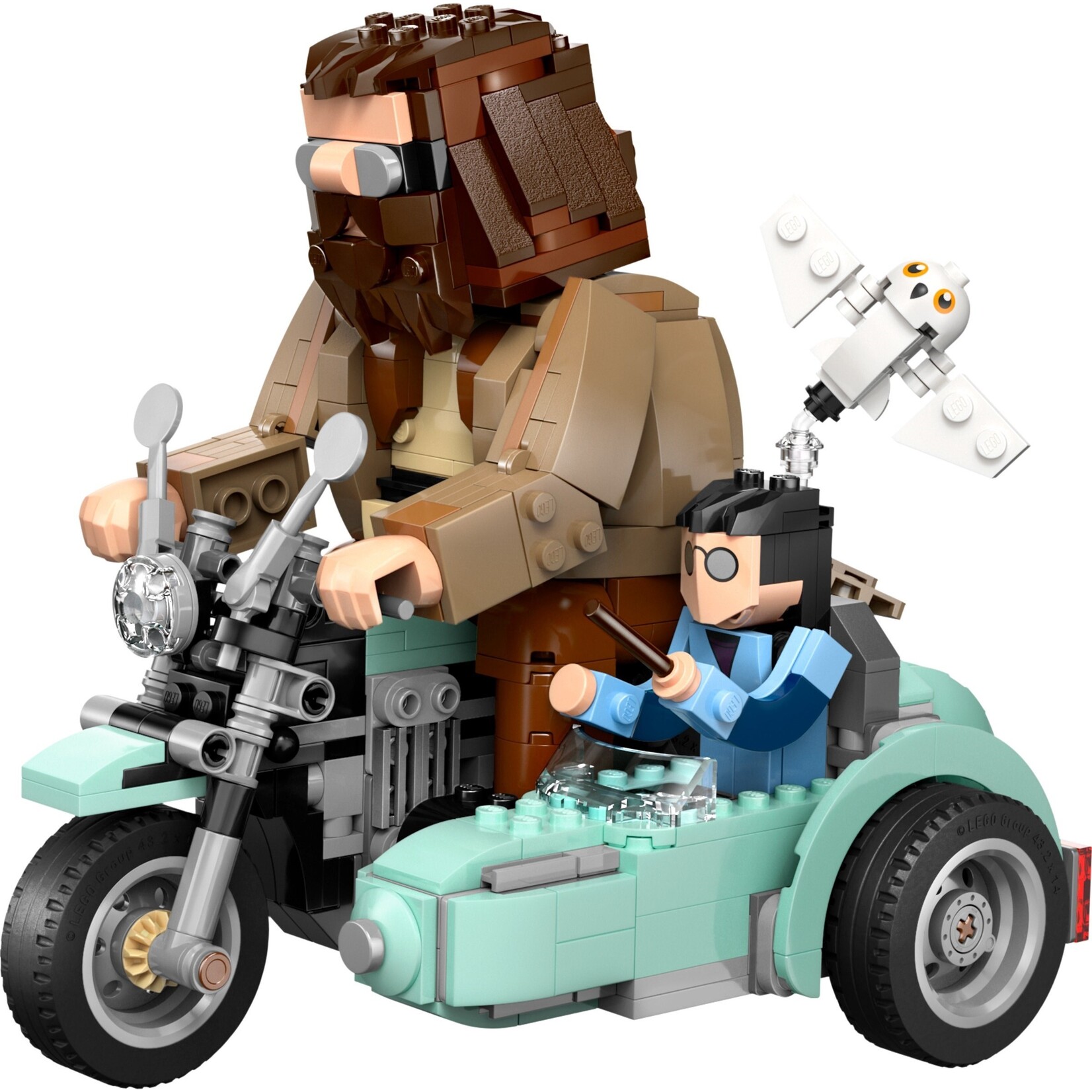 LEGO Hagrid™ en Harry's rit op de motor - 76443