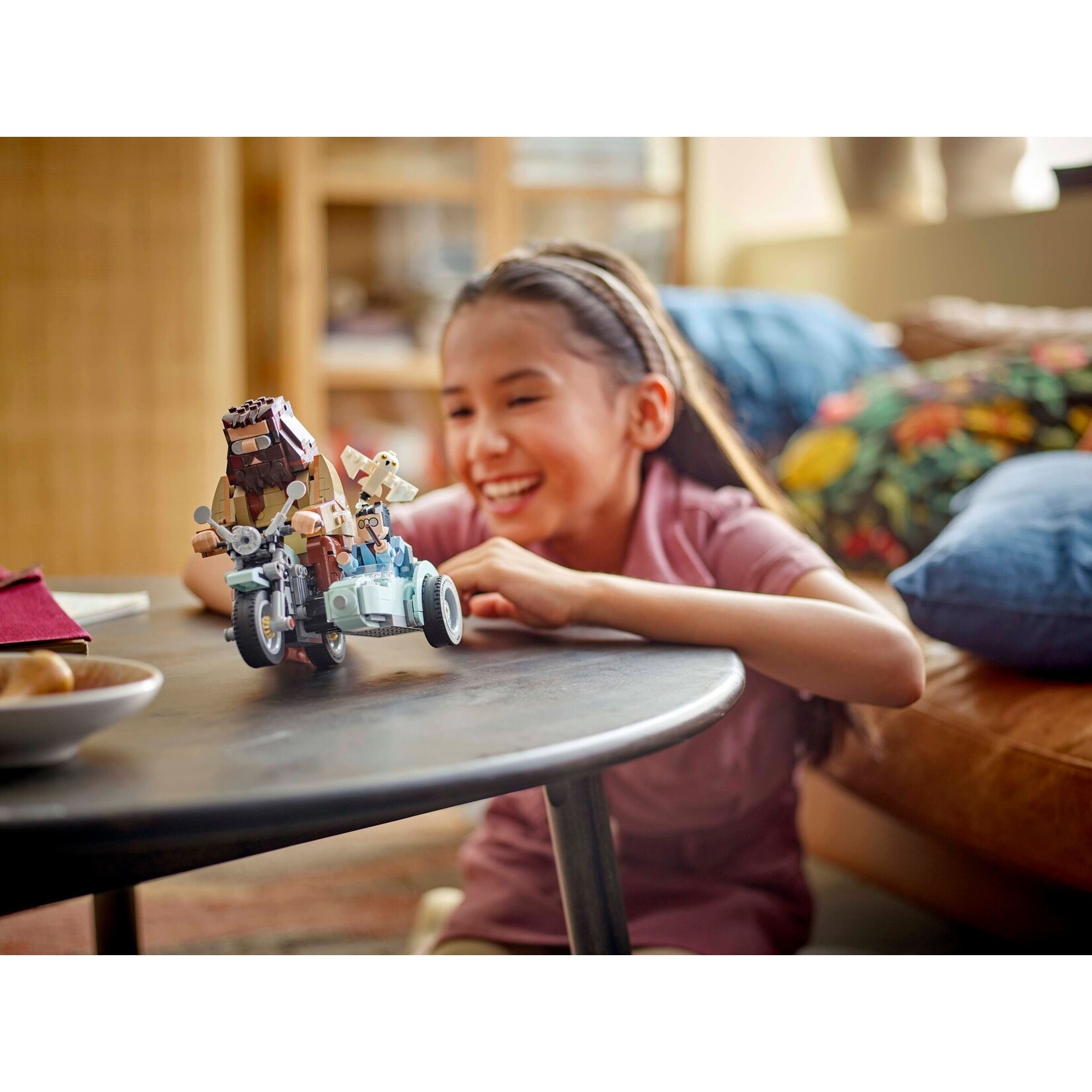 LEGO Hagrid™ en Harry's rit op de motor - 76443