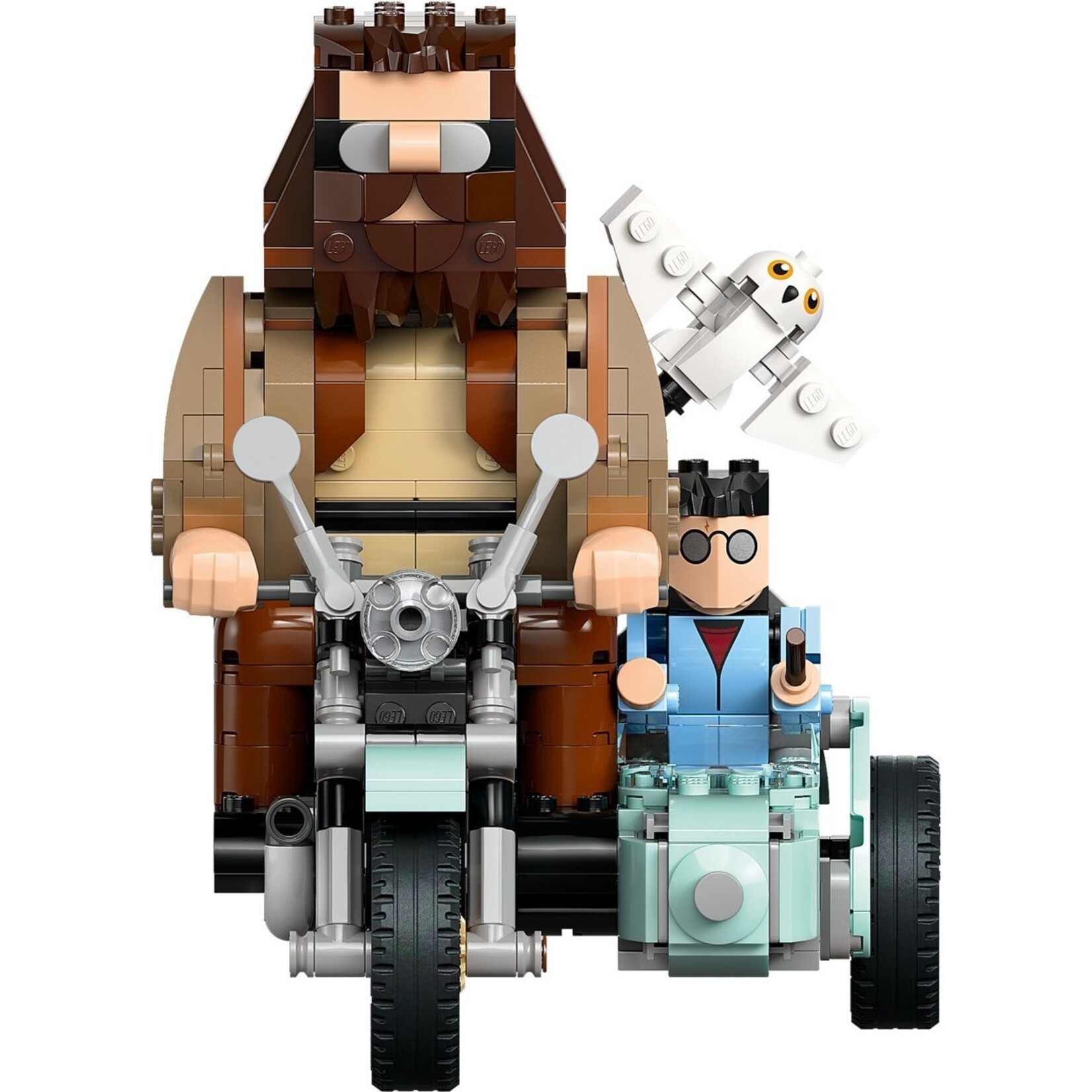 LEGO Hagrid™ en Harry's rit op de motor - 76443