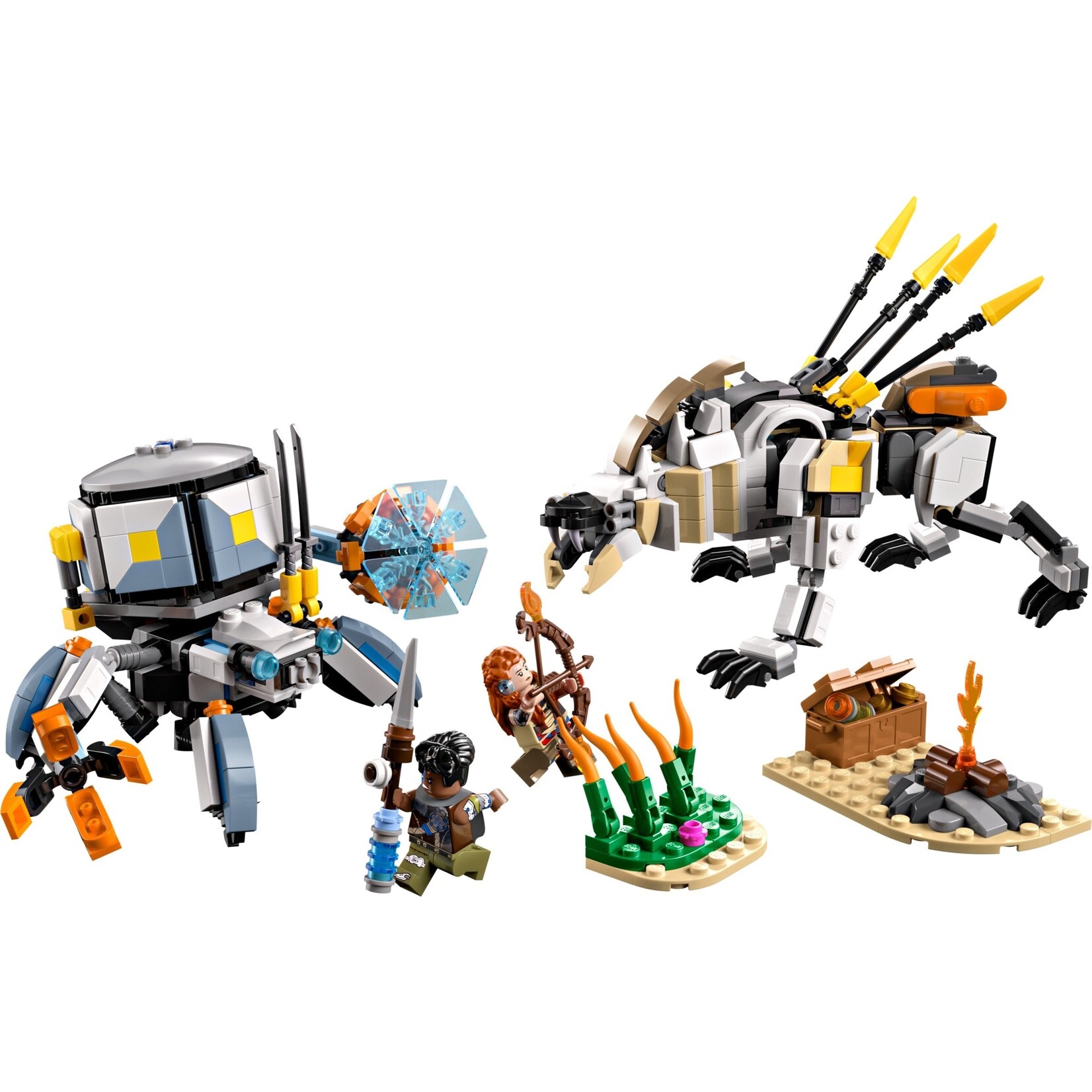 LEGO Aloy en Varl vs. Shell-Walker en Sawtooth - 77037
