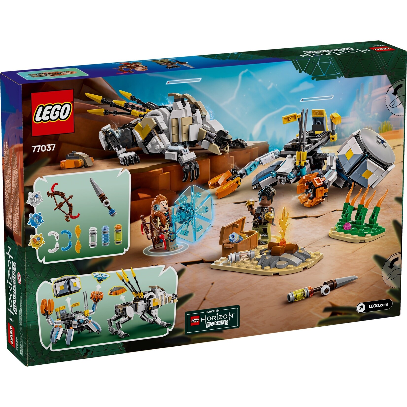LEGO Aloy en Varl vs. Shell-Walker en Sawtooth - 77037
