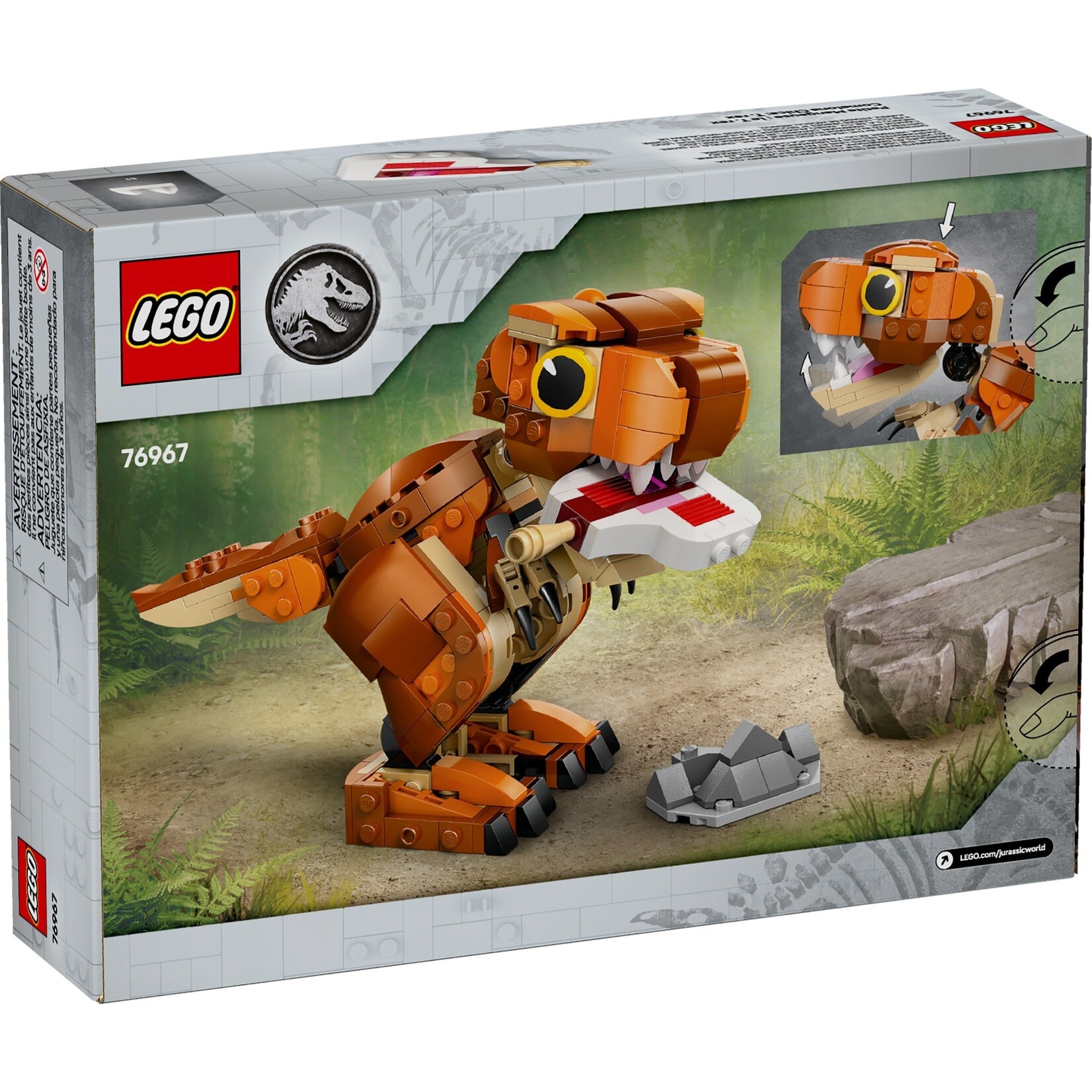 LEGO Kleine Eetster: T. rex - 76967