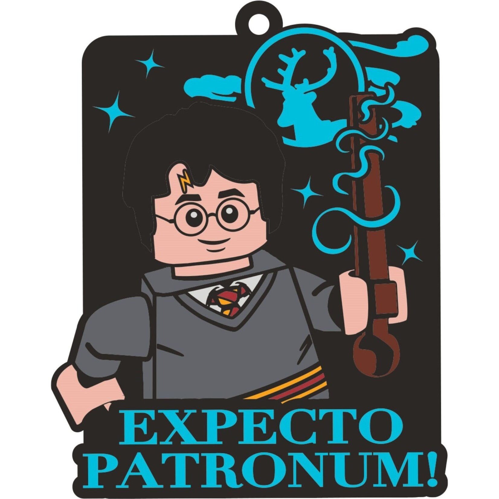 LEGO Magneet Harry Potter Expecto Patronum - 5008094