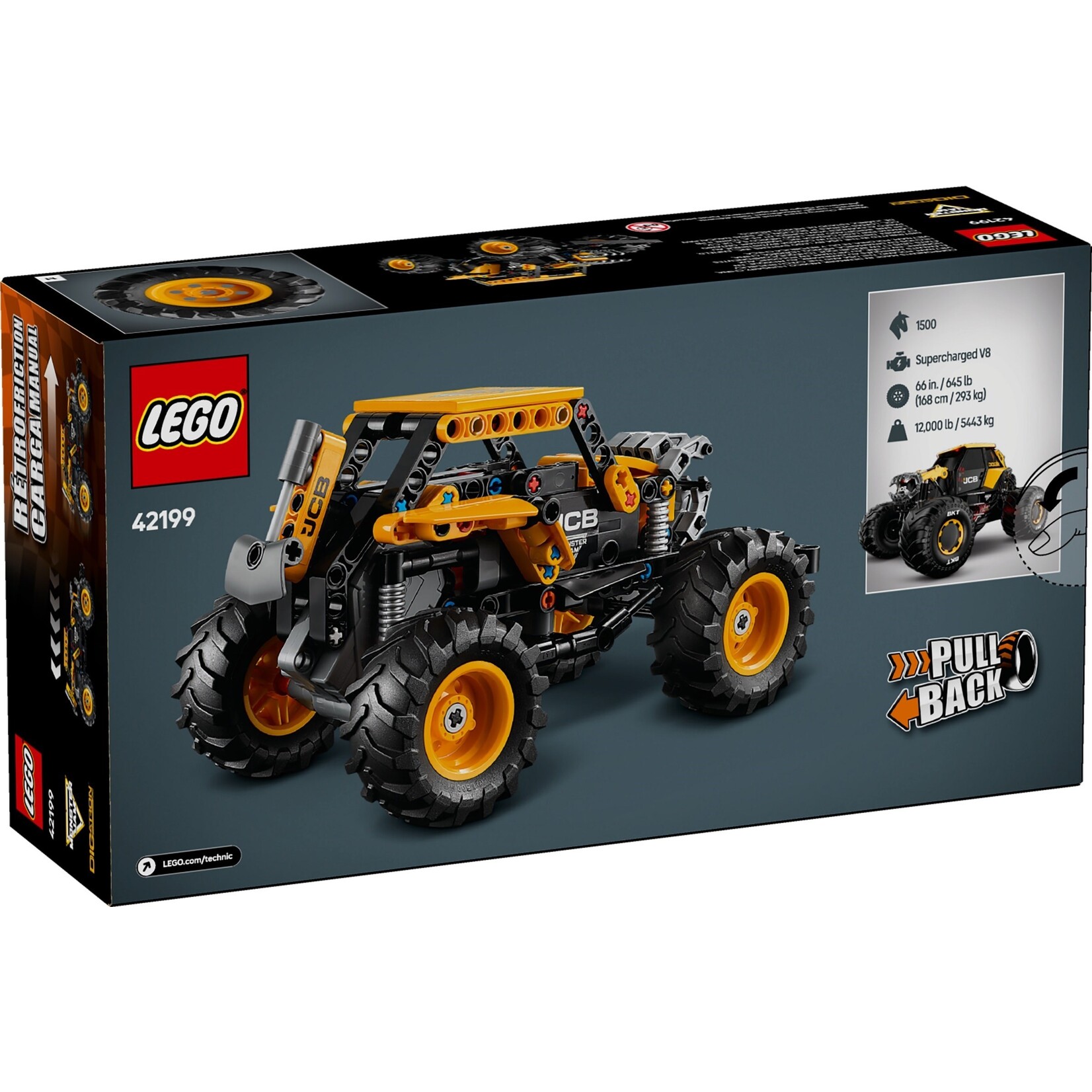 LEGO Monster Jam™ DIGatron™ pull-back - 42199