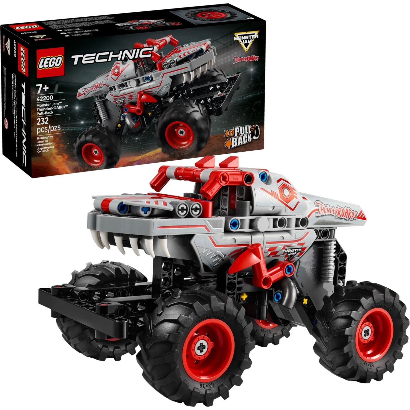 LEGO Monster Jam™ ThunderROARus™ pull-back - 42200