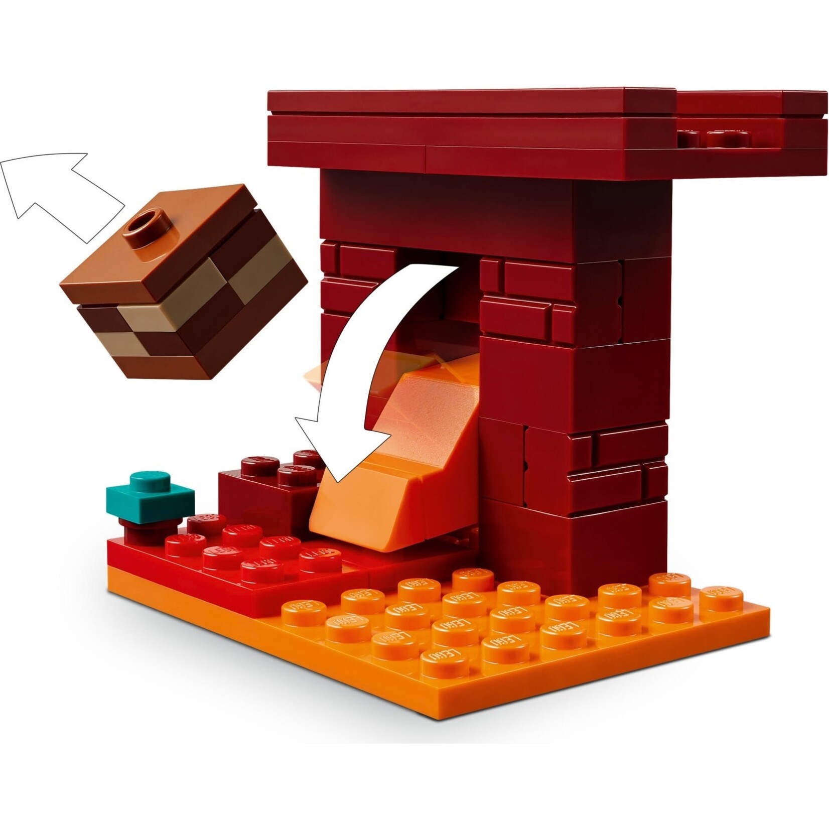 LEGO De lavastrijd in de Nether - 21266