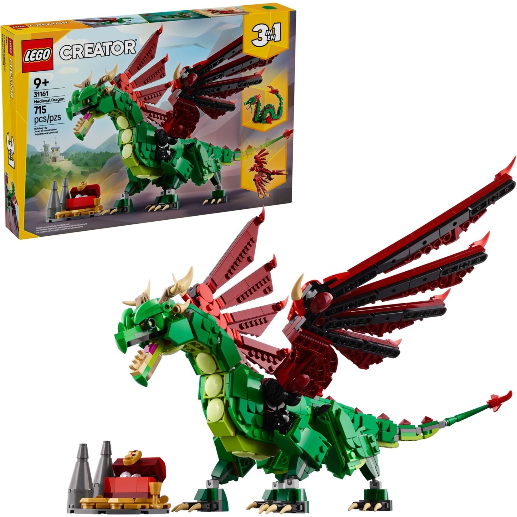LEGO Middeleeuwse draak - 31161