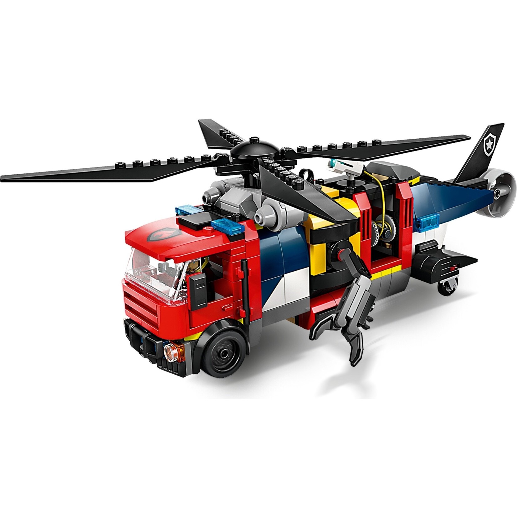 LEGO Helikopter, brandweerauto en onderzeeër remix - 60462
