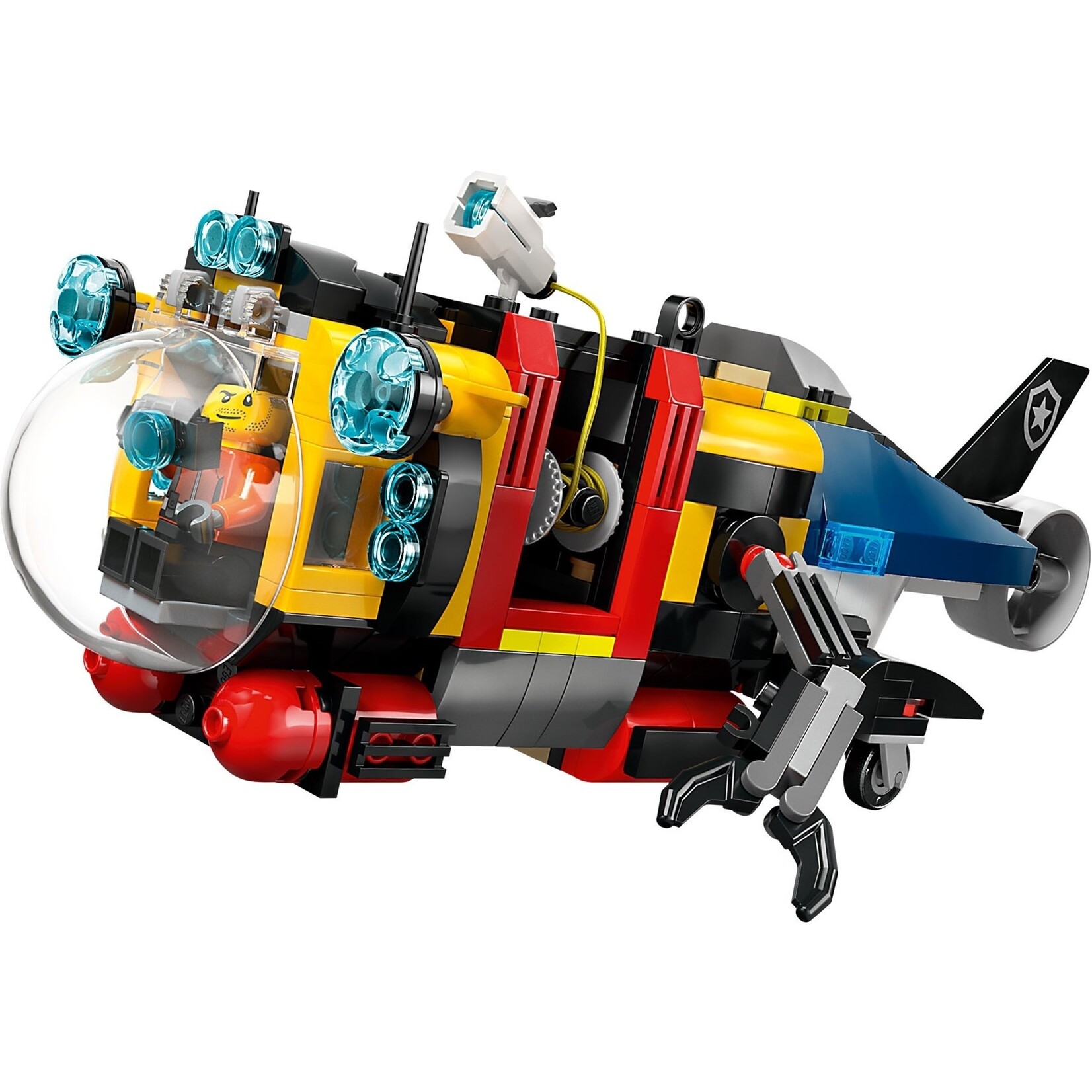 LEGO Helikopter, brandweerauto en onderzeeër remix - 60462