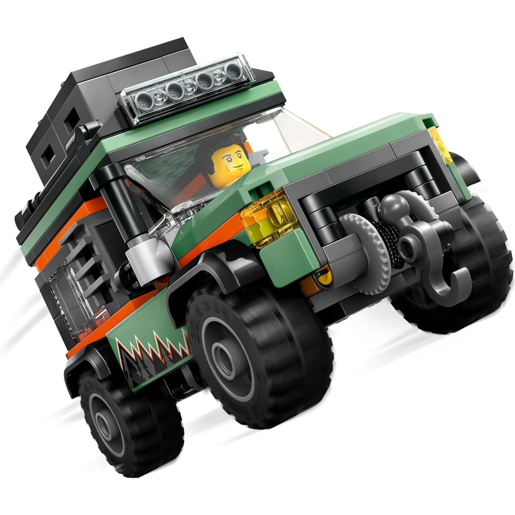 LEGO 4x4 terreinwagen voor in de bergen - 60447