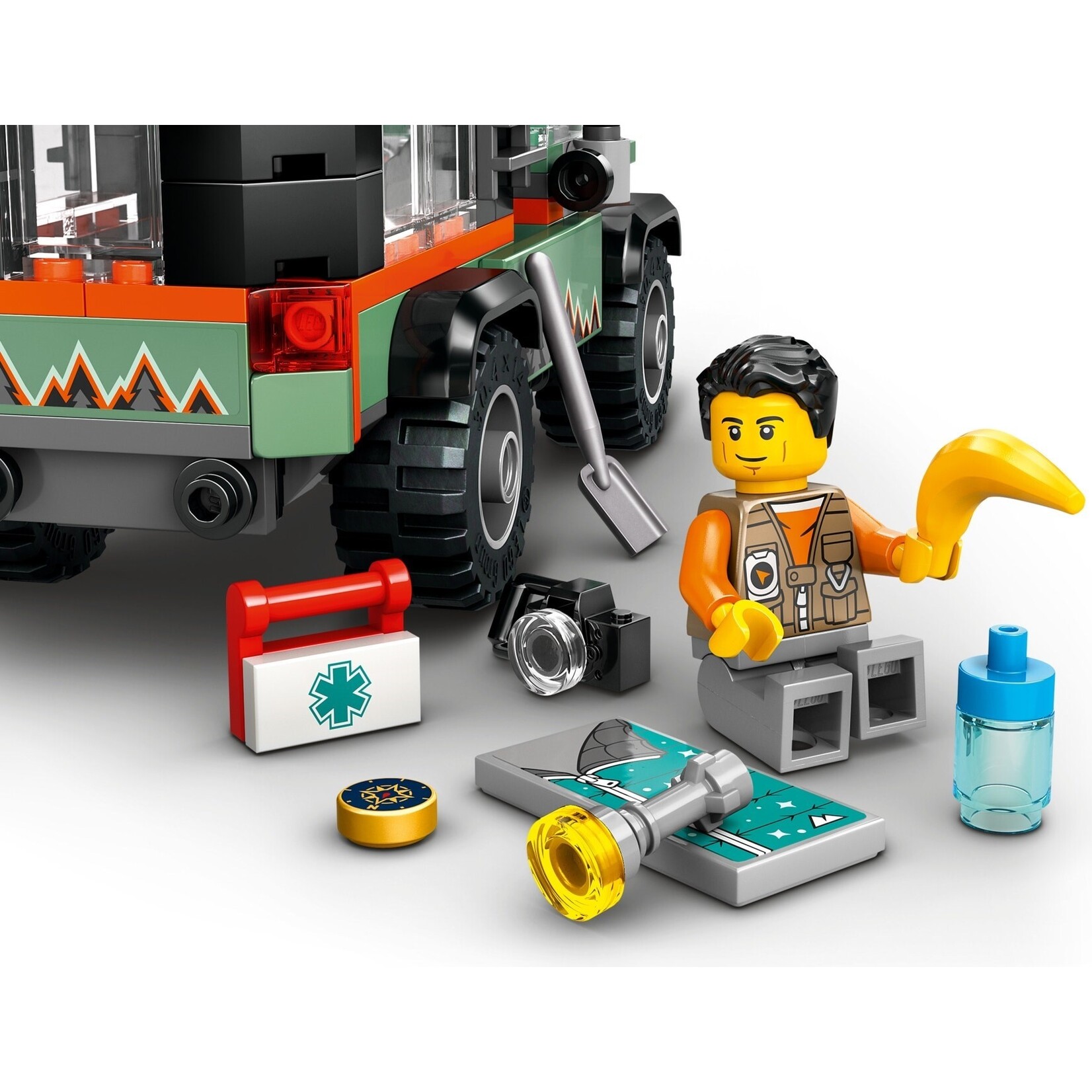 LEGO 4x4 terreinwagen voor in de bergen - 60447